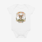 Personalized Mouse Baby Bodysuit Tiny But Mighty