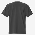 Back view t-shirt on a white background