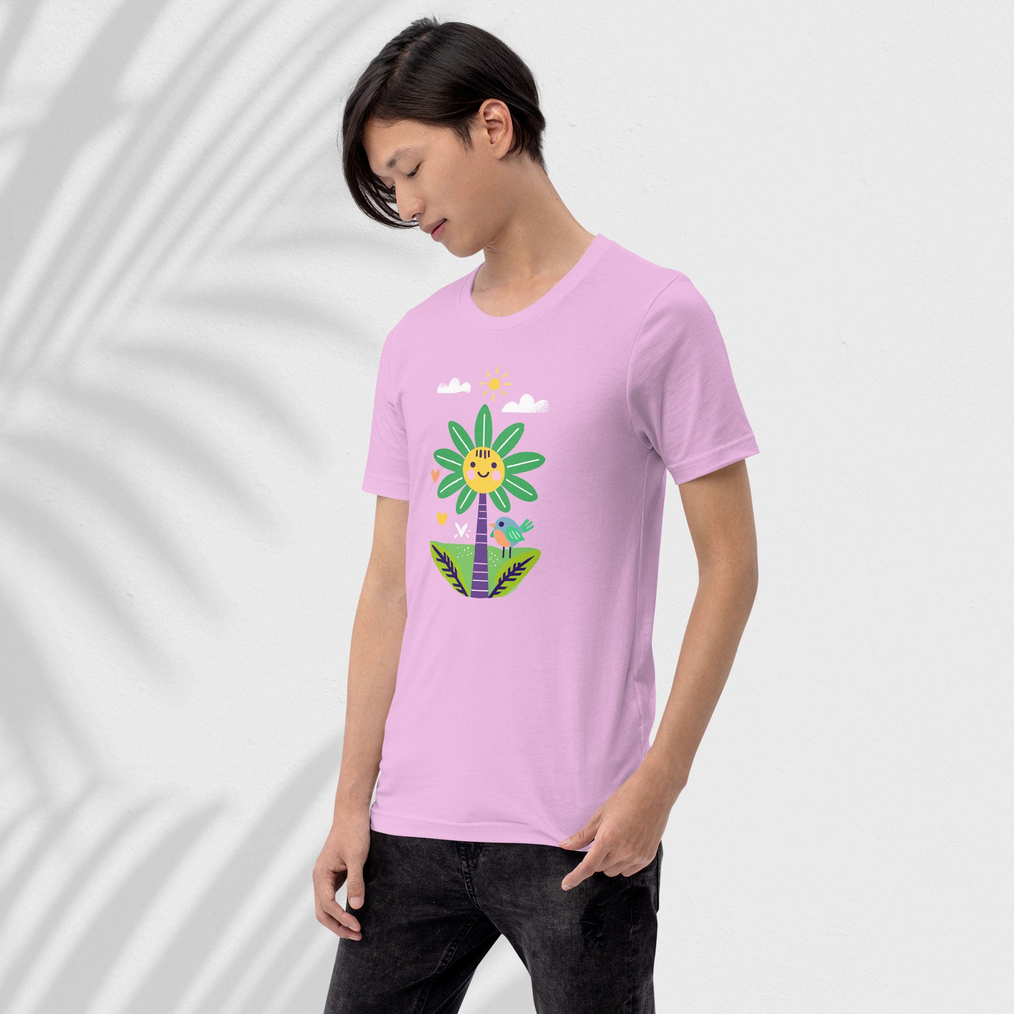 Unisex T-shirt – Robin’s Happy Palm