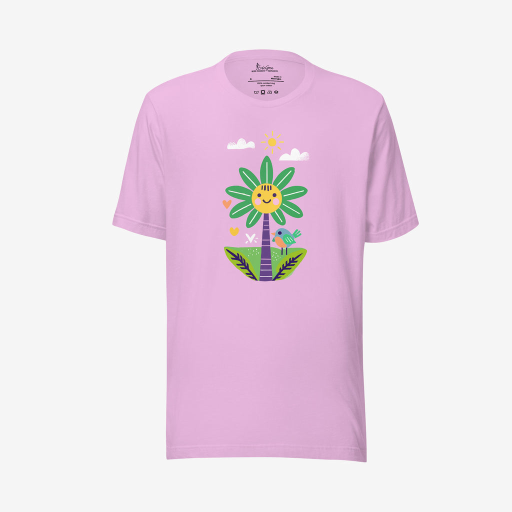 Unisex T-shirt – Robin’s Happy Palm