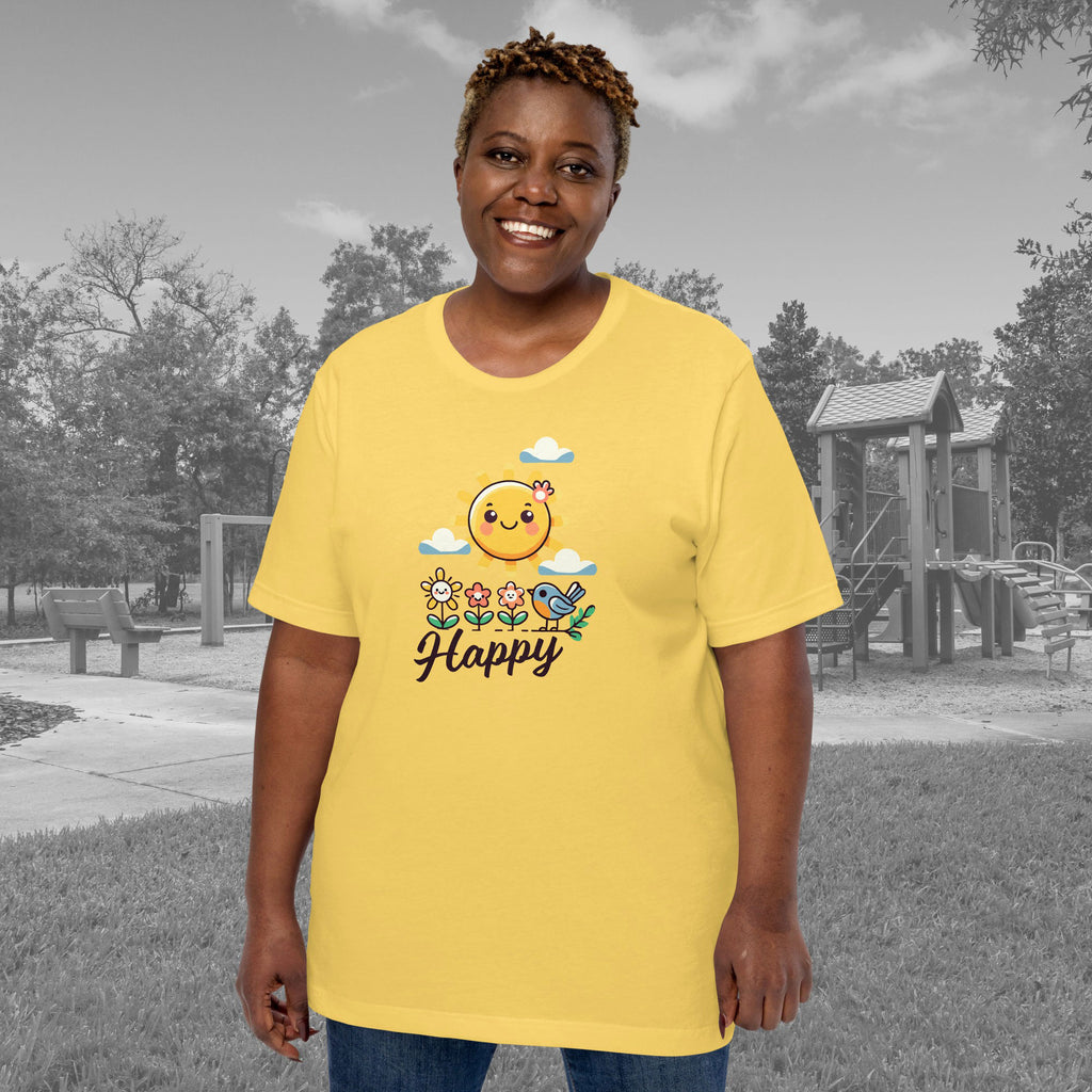Unisex T-Shirt – Robin's Happy Sunshine