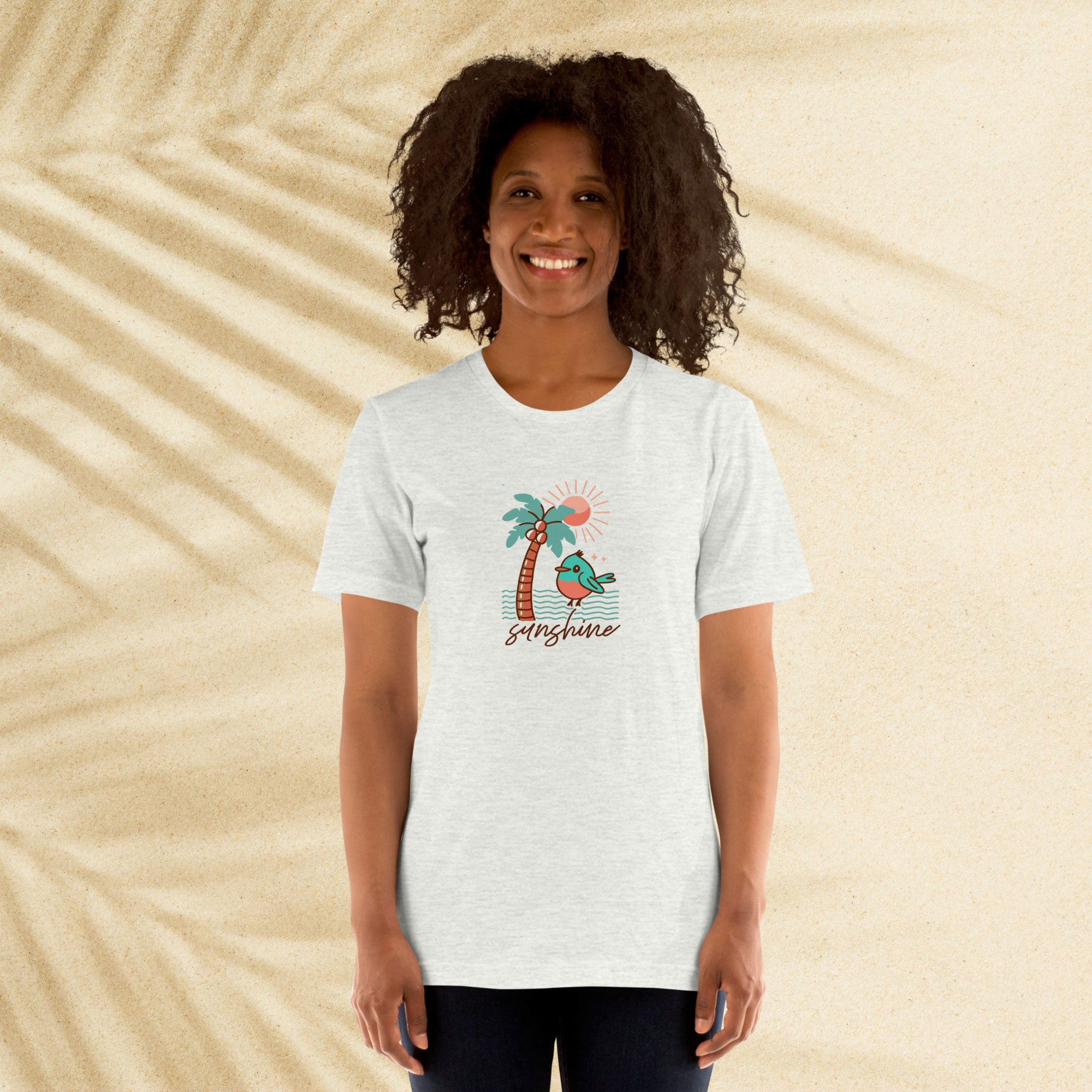 Unisex T-shirt Robin's Sunshine Print