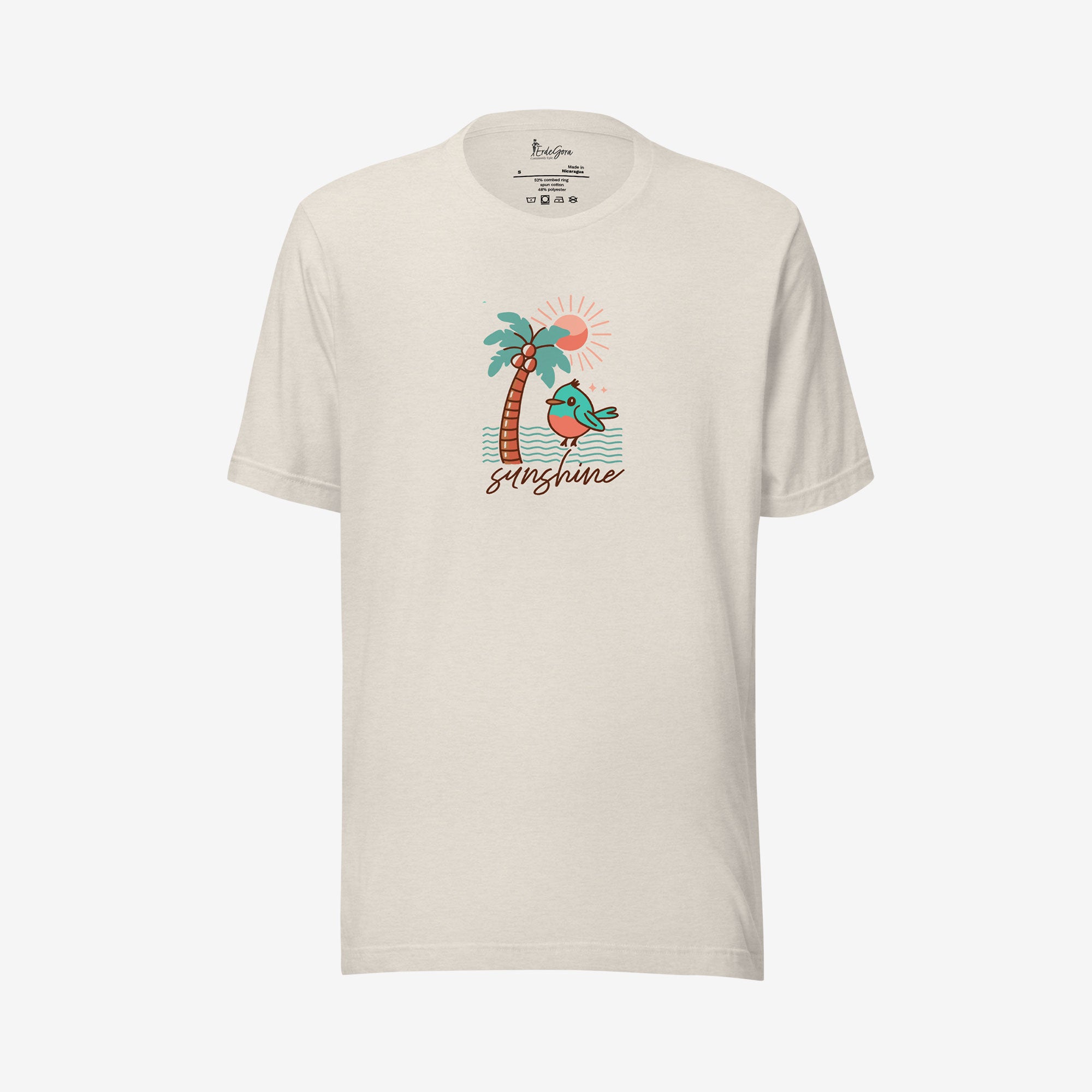 Unisex T-shirt Robin's Sunshine Print