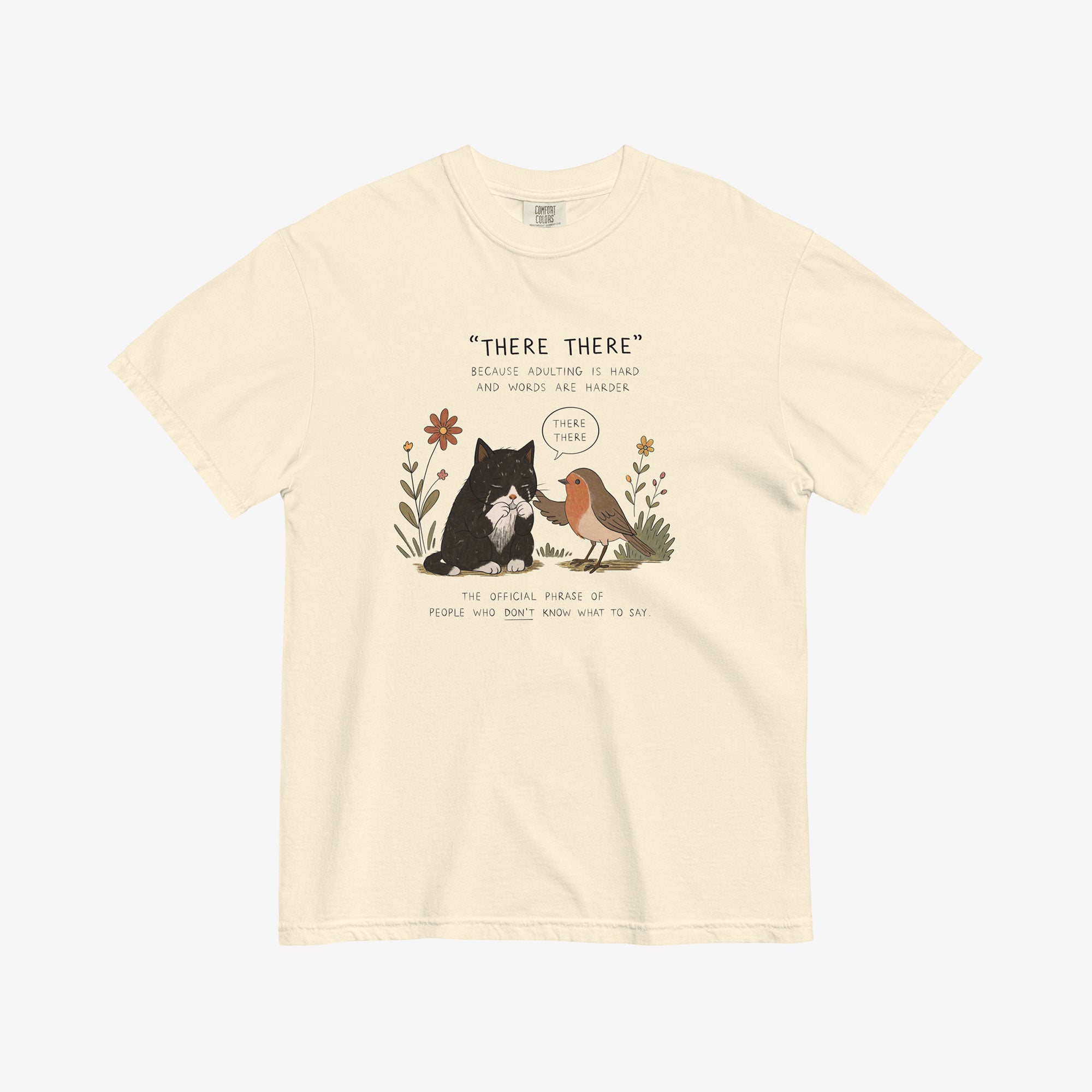 There There Cat & Robin T-Shirt