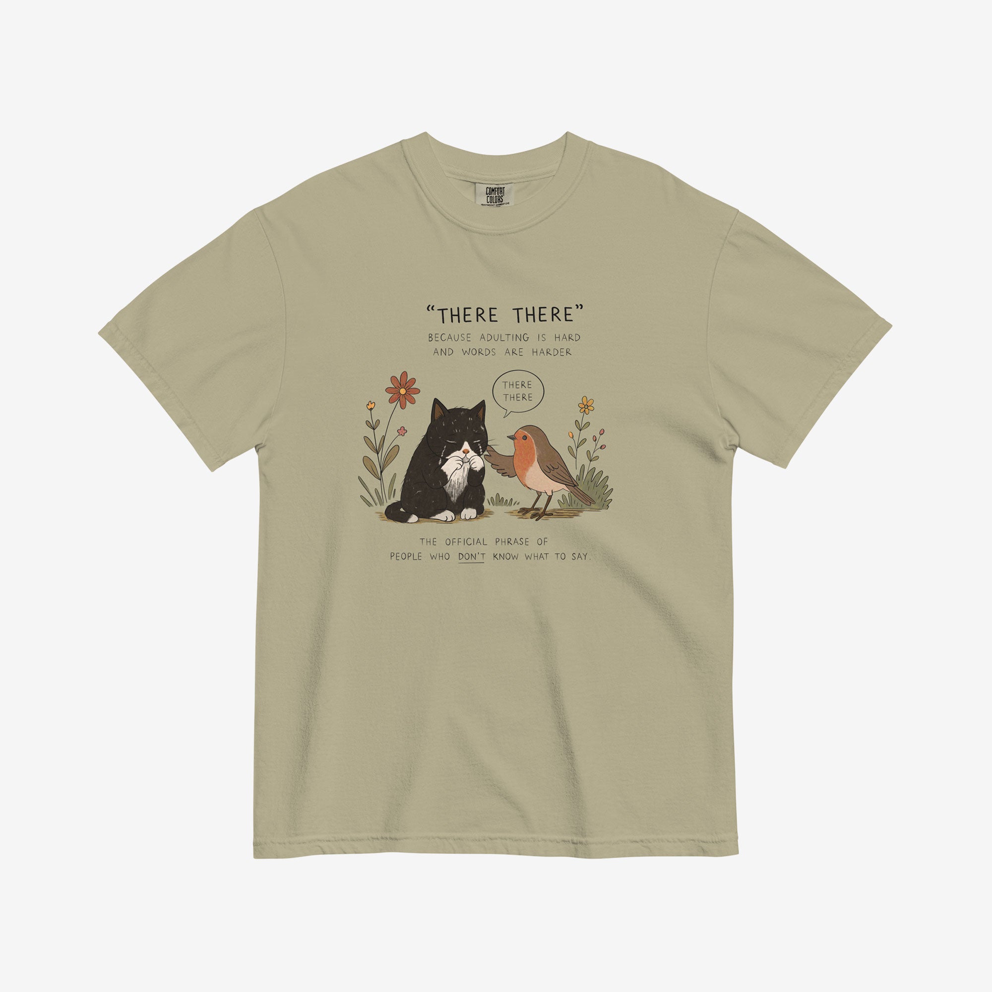 There There Cat & Robin T-Shirt
