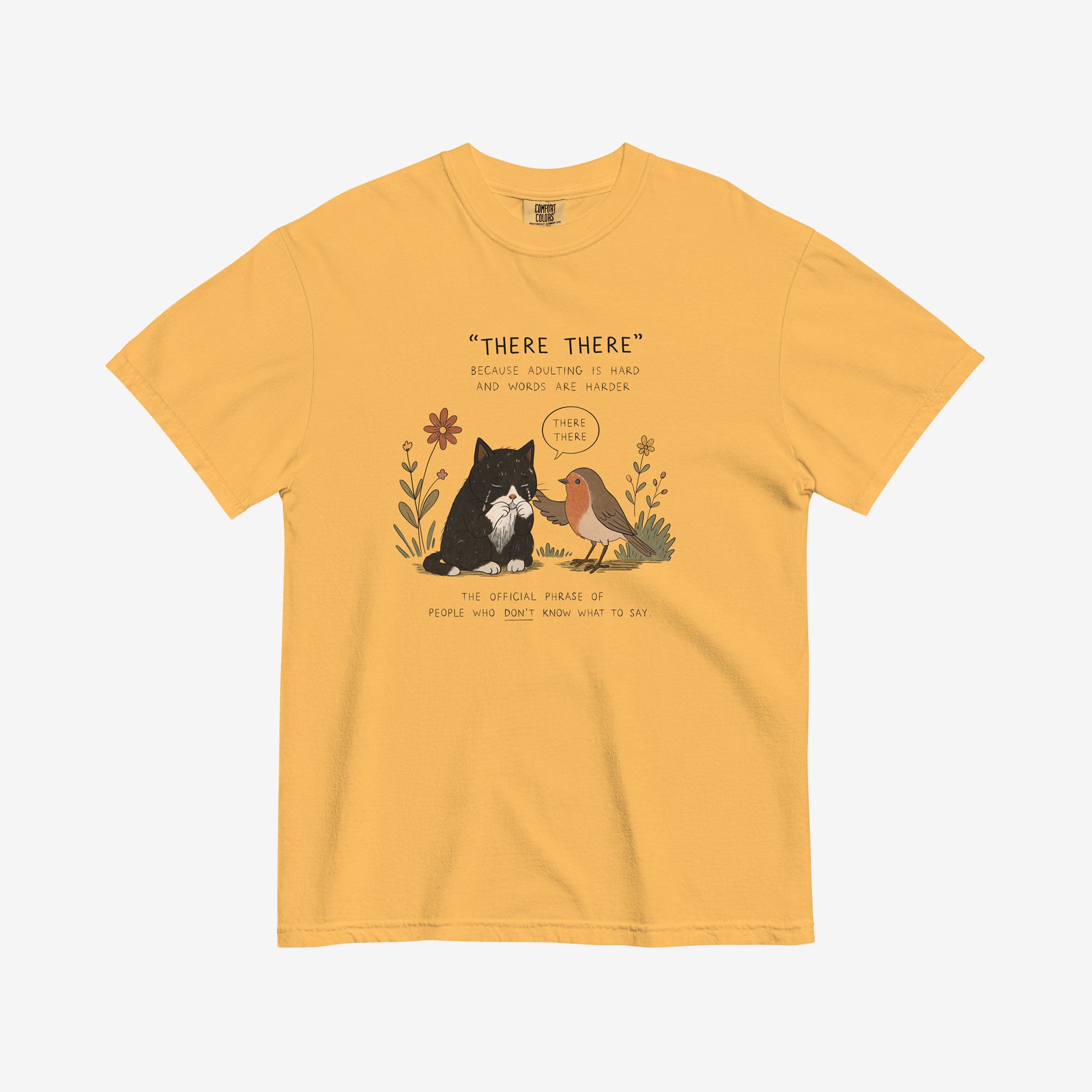 There There Cat & Robin T-Shirt