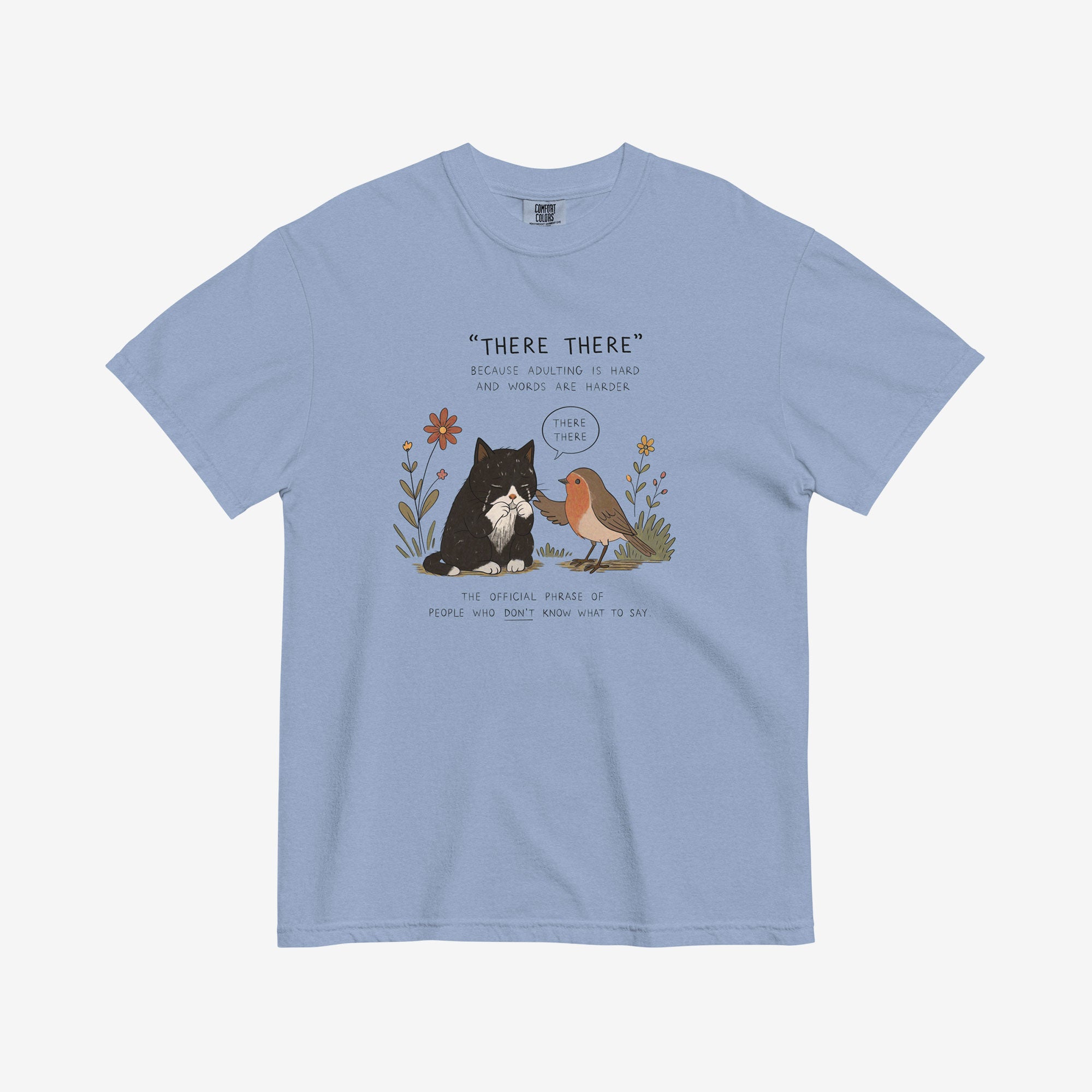 There There Cat & Robin T-Shirt