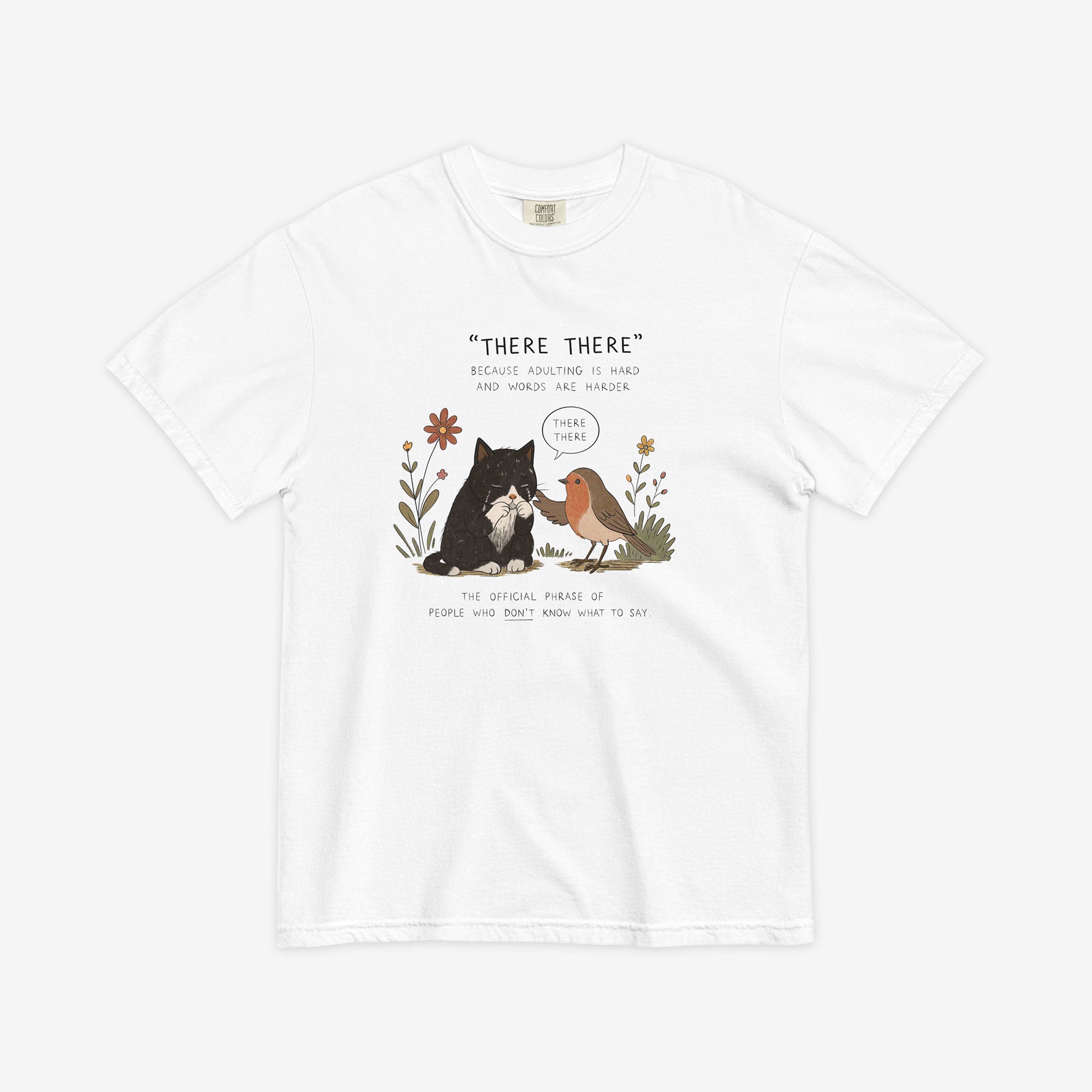 There There Cat & Robin T-Shirt