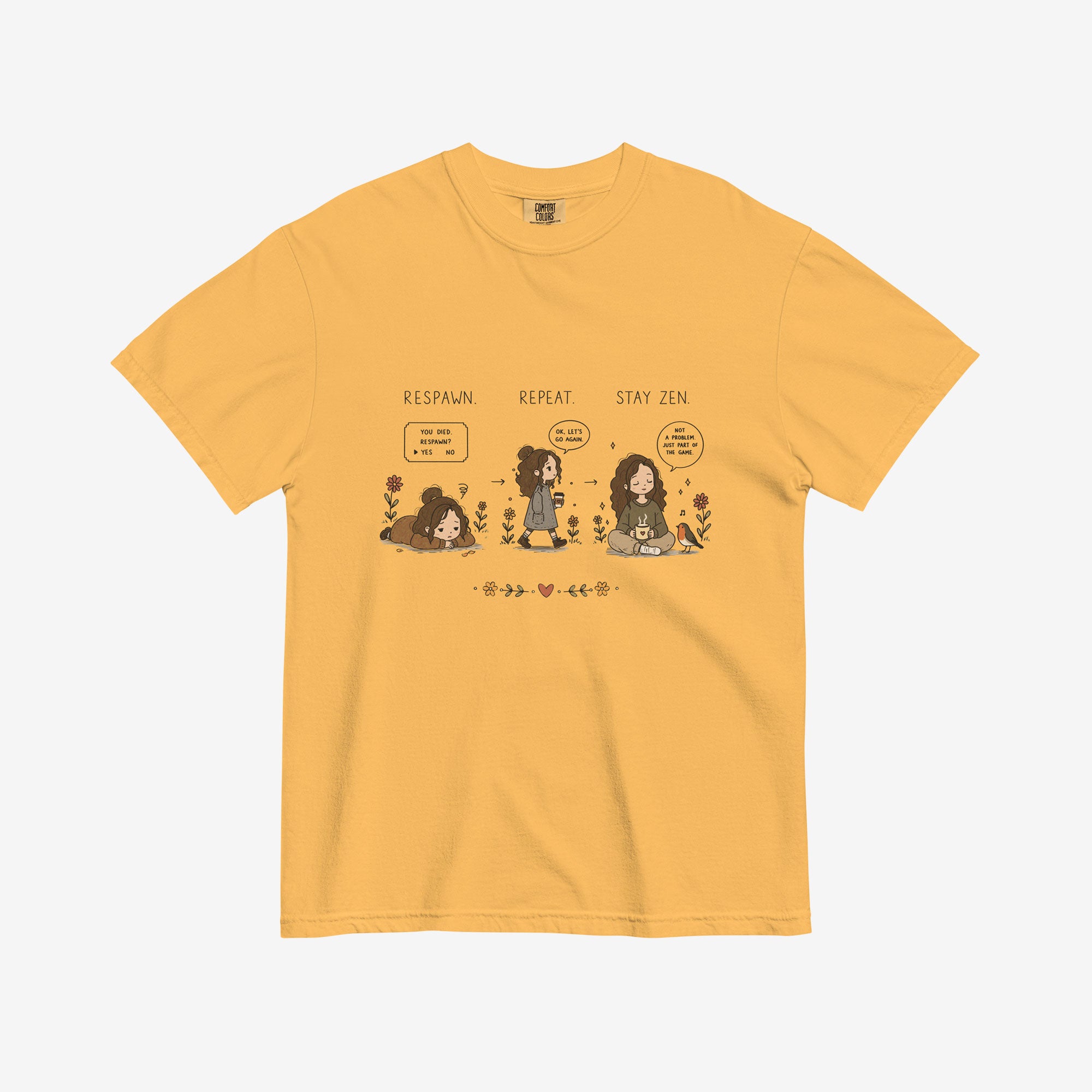 Respawn Repeat Stay Zen T-Shirt