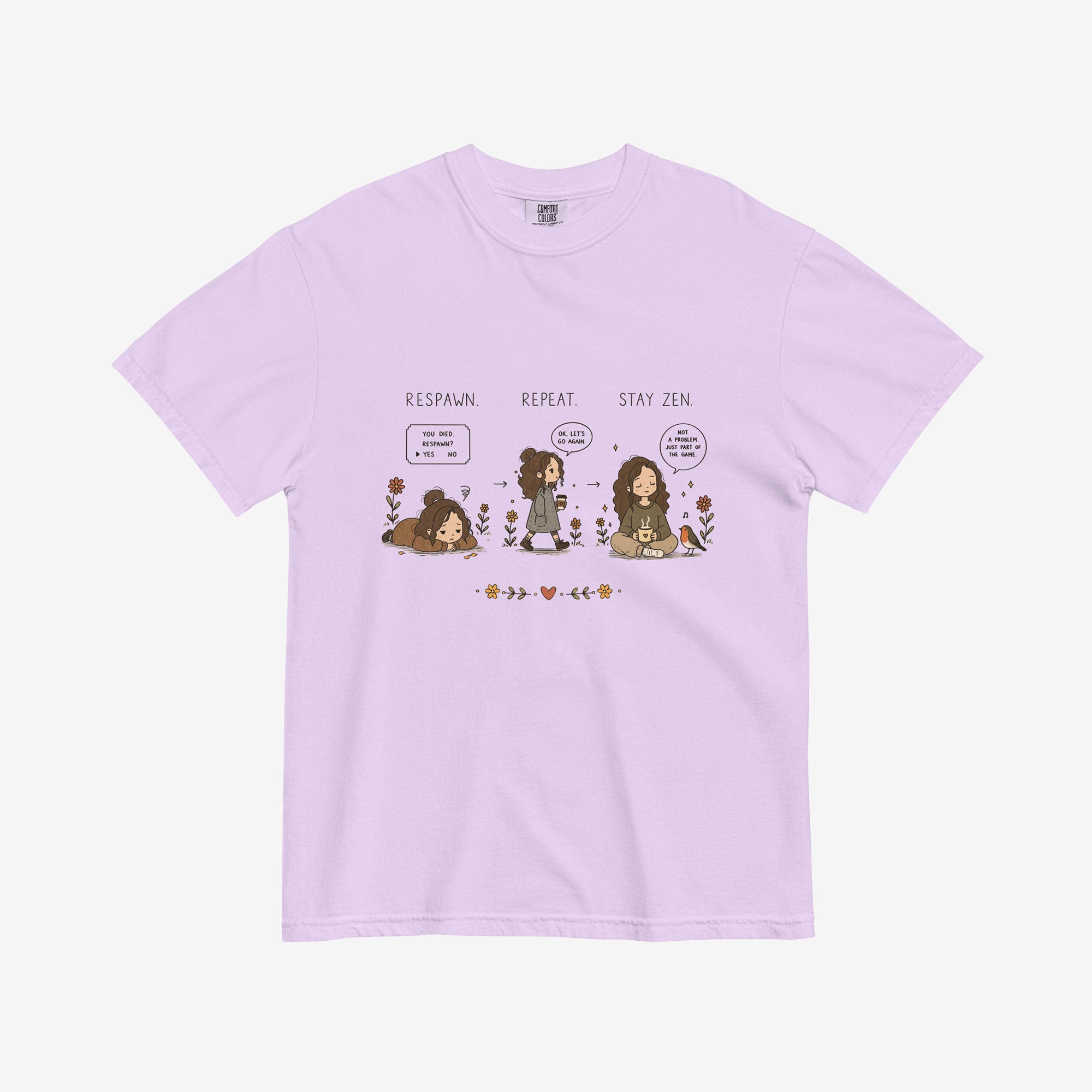 Respawn Repeat Stay Zen T-Shirt