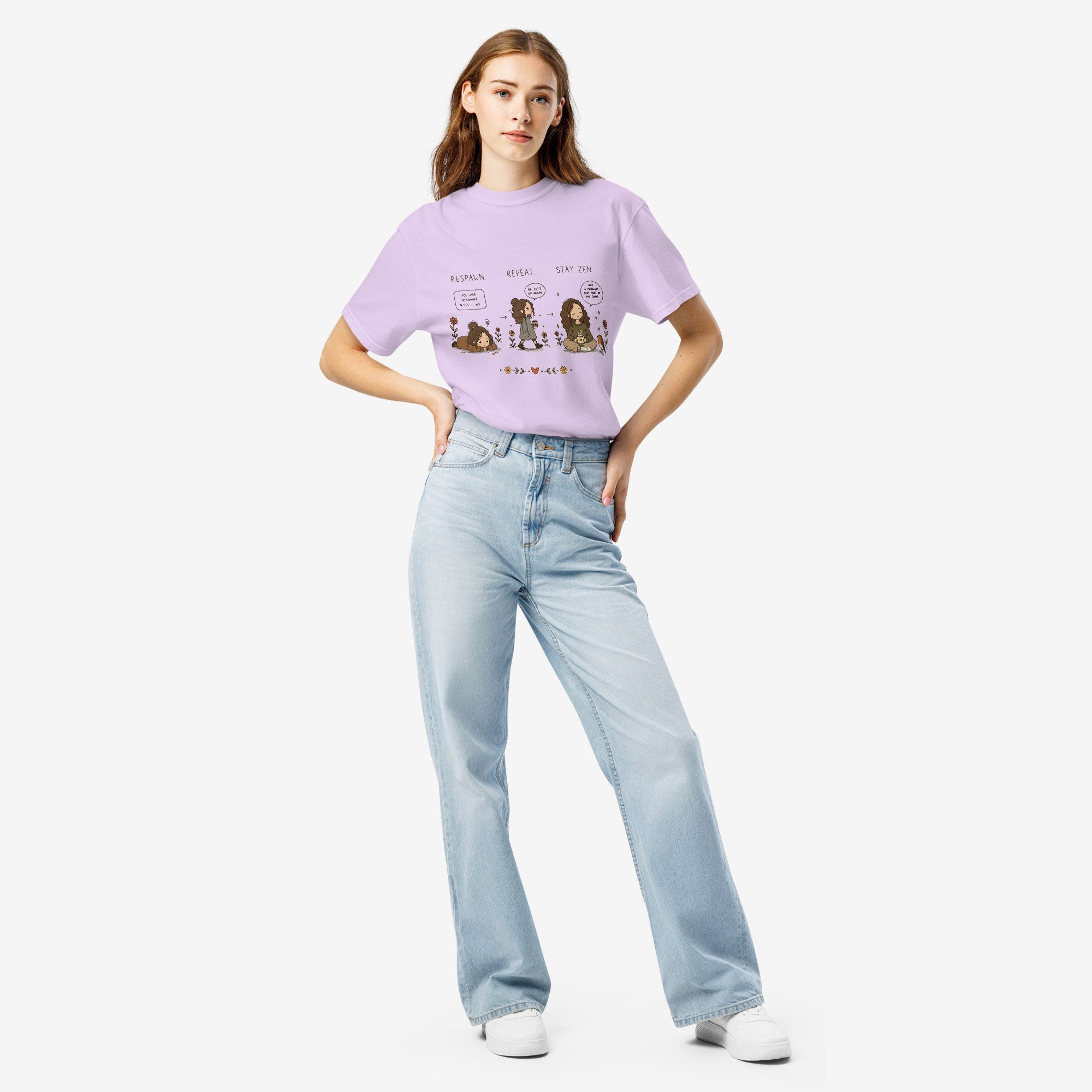 Respawn Repeat Stay Zen T-Shirt