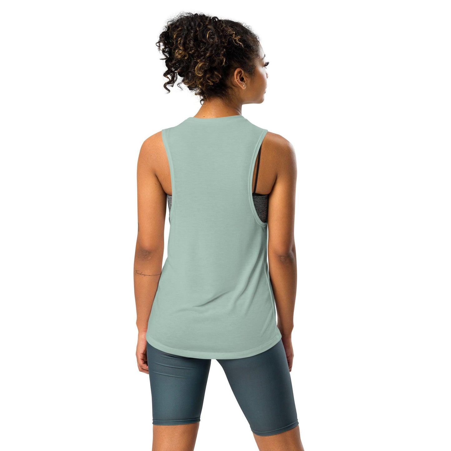 Ladies’ Muscle Tank I Paused My Game To Be Here - ErdeGora