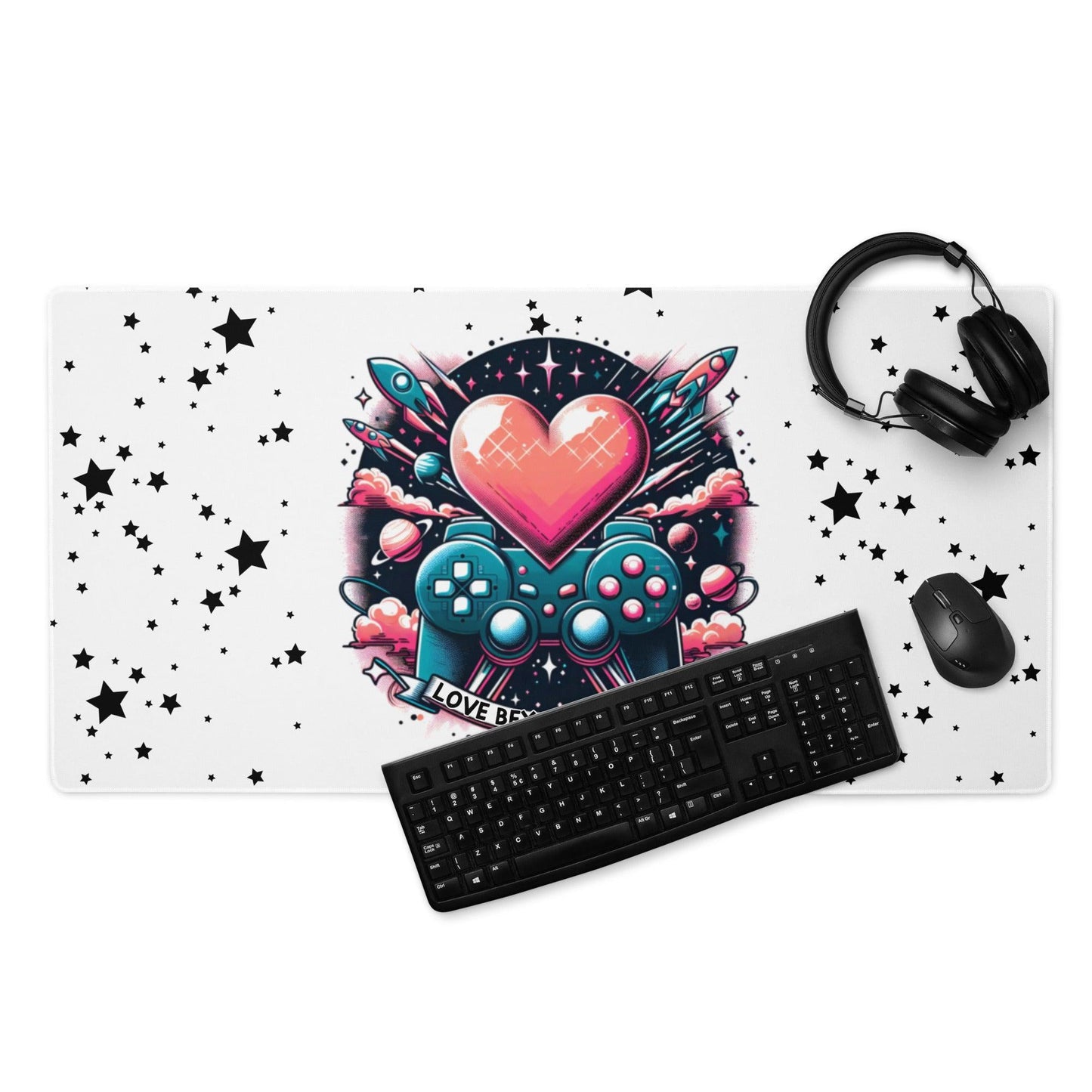 Large Gaming Mouse Pad Love Beyond Bounds - ErdeGora