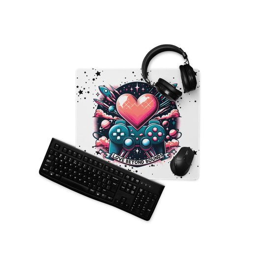 Medium Gaming Mouse Pad Love Beyond Bounds - ErdeGora