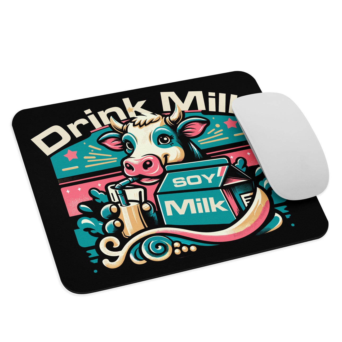 Mouse Pad Drink Milk, Soy Milk - ErdeGora