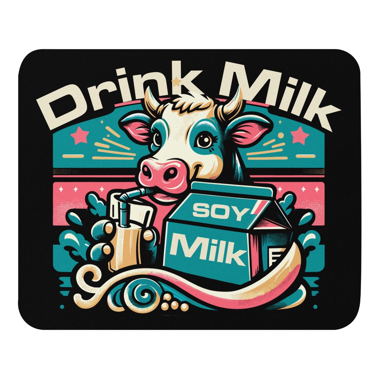 Mouse Pad Drink Milk, Soy Milk - ErdeGora