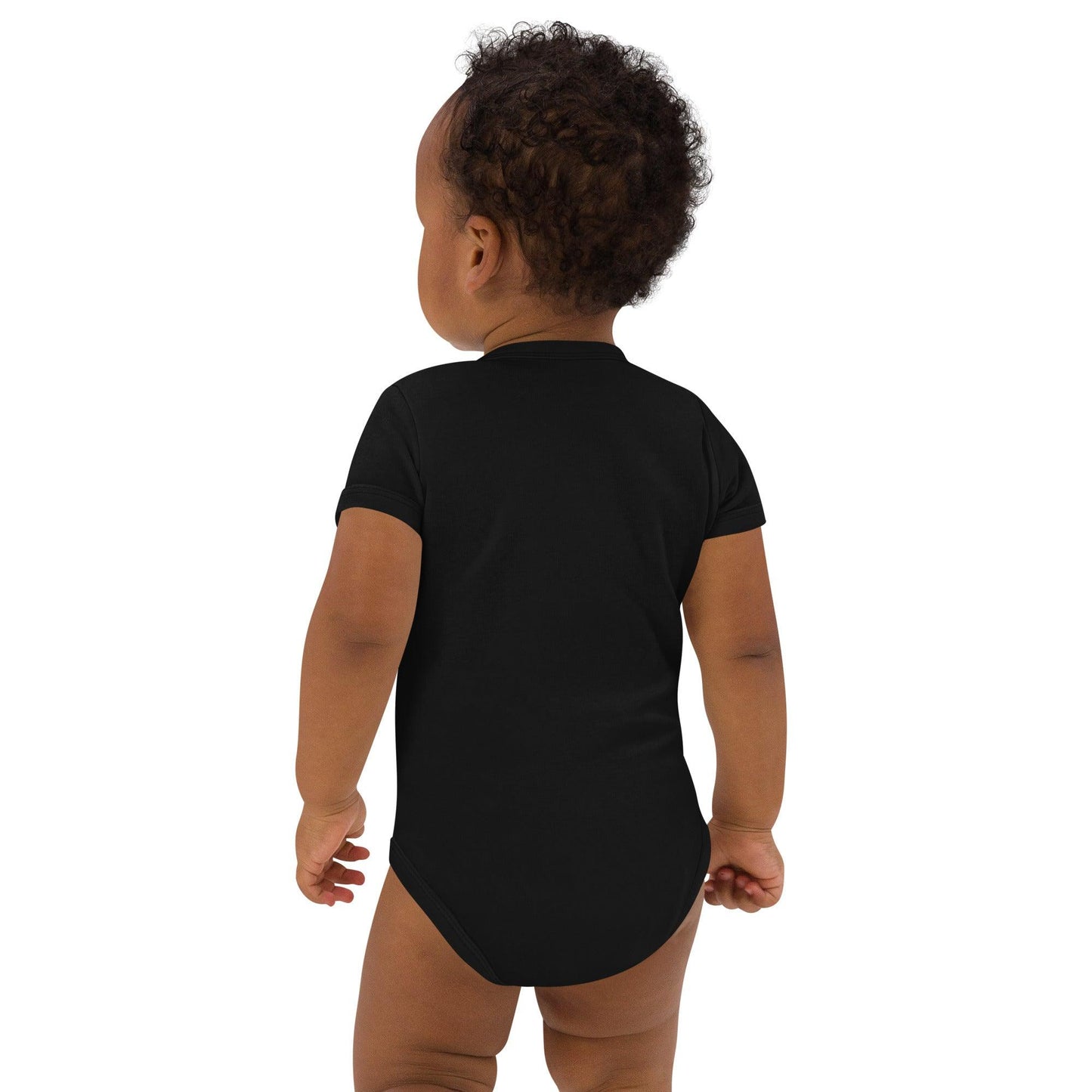 Organic Cotton Baby Bodysuit Night Owl - ErdeGora