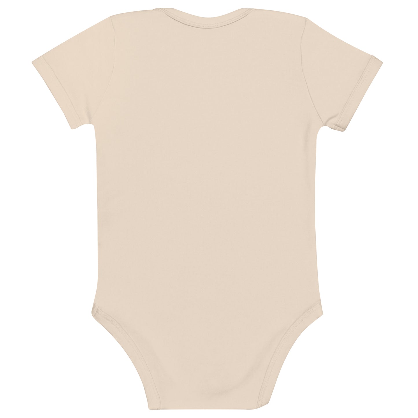 Organic Cotton Baby Bodysuit Racing Vrooom Rabbit - ErdeGora