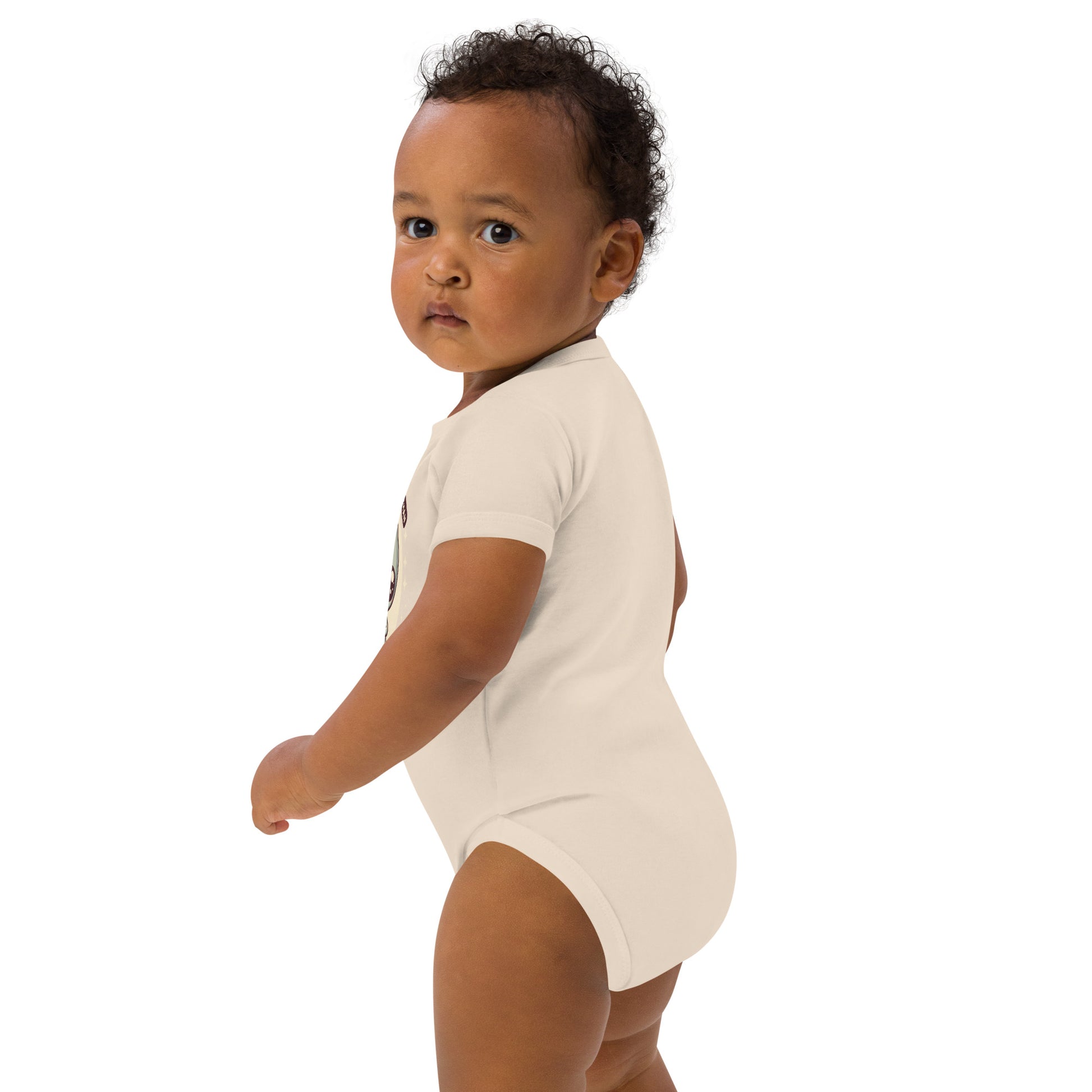 Loving You More Than The Universe Organic Cotton Baby Bodysuit - ErdeGora