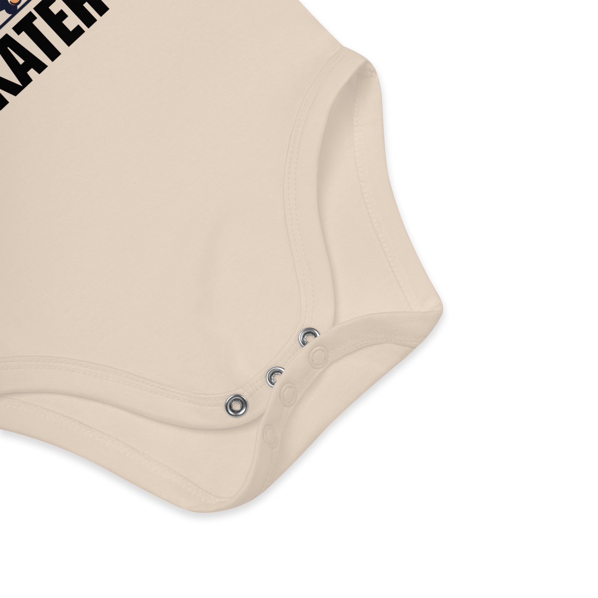 Organic Cotton Baby Bodysuit Papa’s Future Skater - ErdeGora