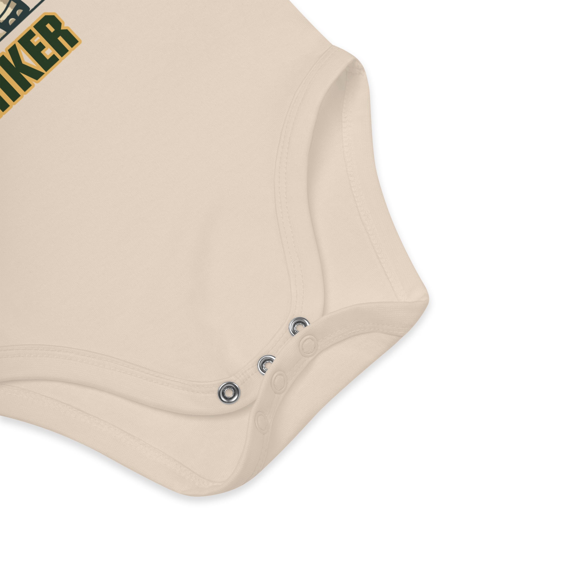 Organic Cotton Baby Bodysuit Papa’s Future Striker - ErdeGora