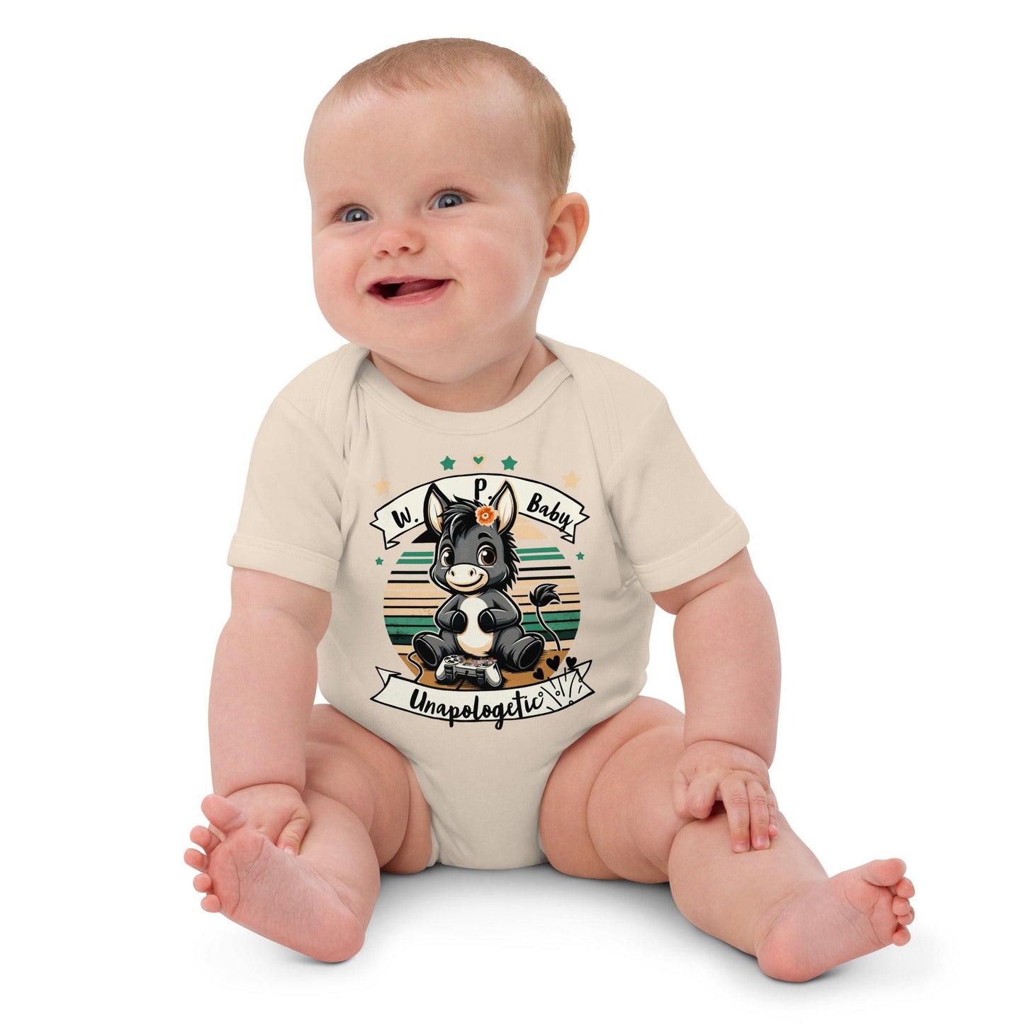 Organic Cotton Baby Bodysuit Weird. Passionate. Unapologetic. - ErdeGora