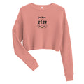 Personalize it! Embroidered Crop Sweatshirt Girl Mom - ErdeGora
