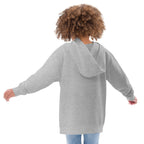 Personalize it! Kids Fleece Hoodie Train Hard Win Easy Soccer - ErdeGora