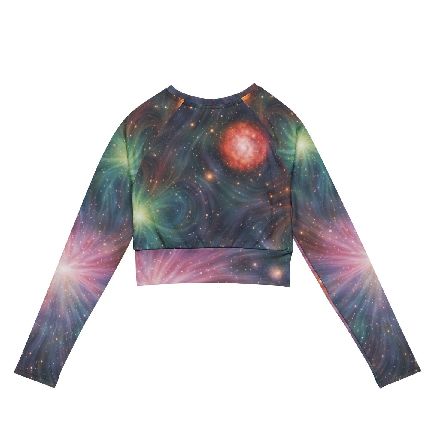 Recycled Long-sleeve Crop Top Astra - ErdeGora