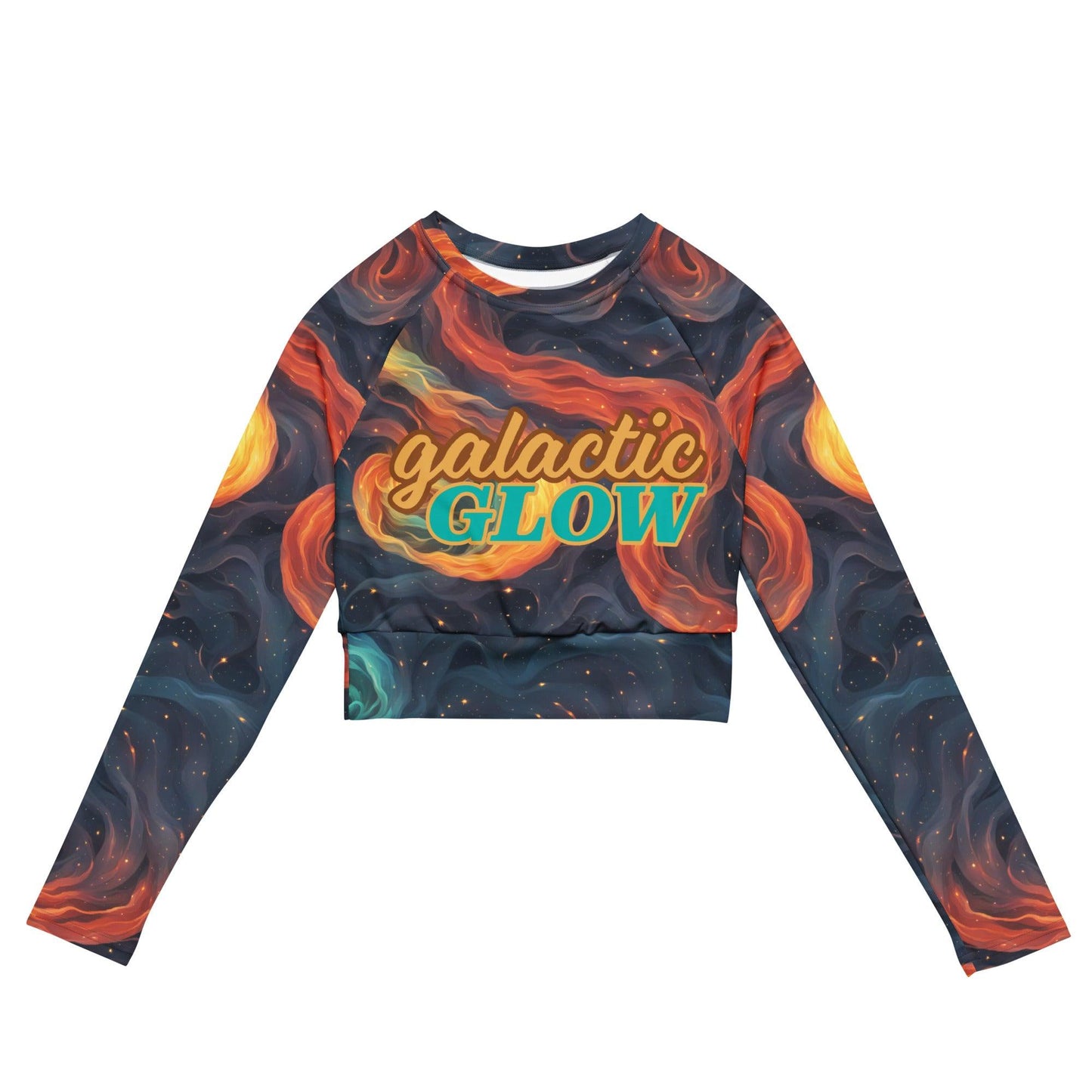 Recycled Long-sleeve Crop Top Lyra - ErdeGora