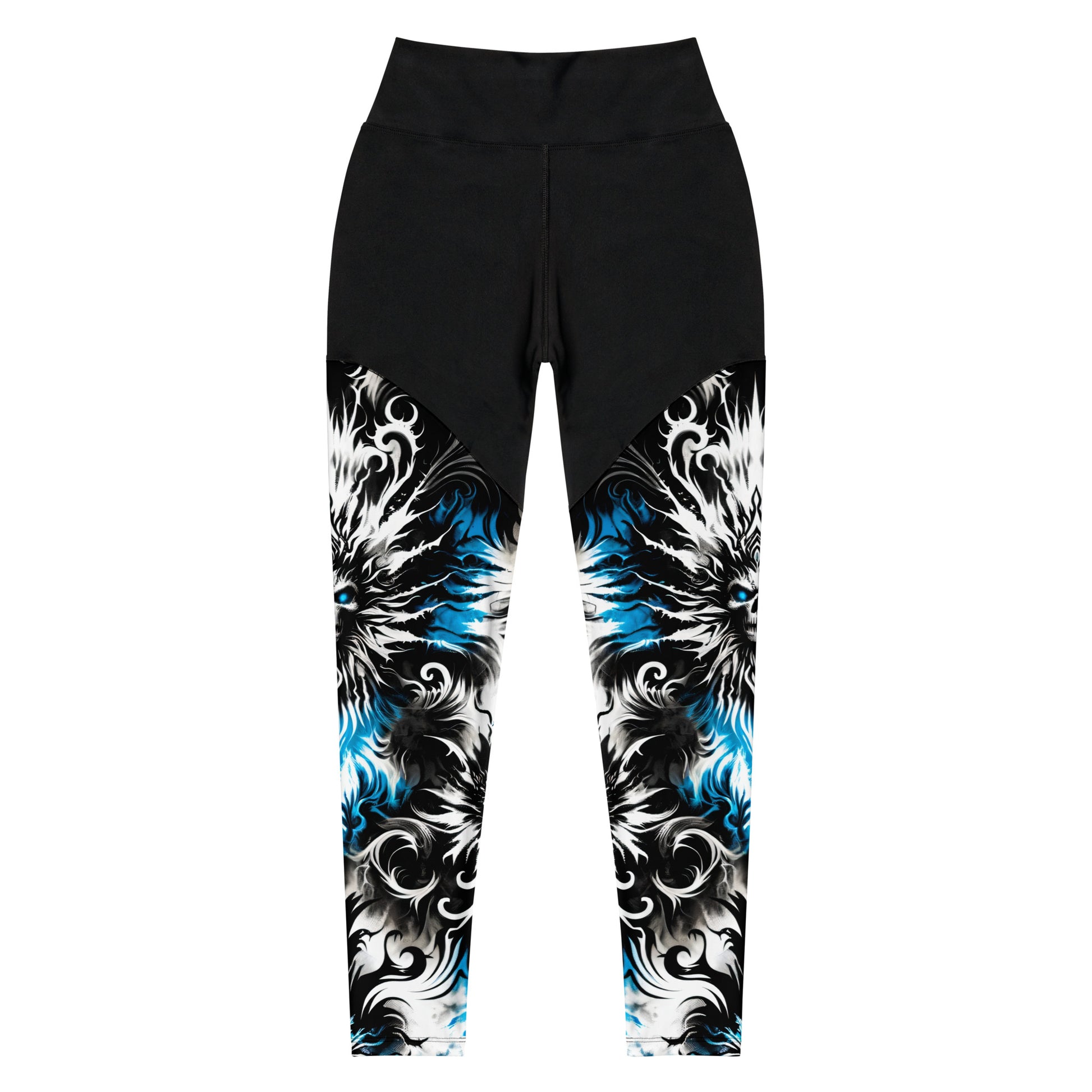 Sports Leggings Ghostly Glimmer - ErdeGora