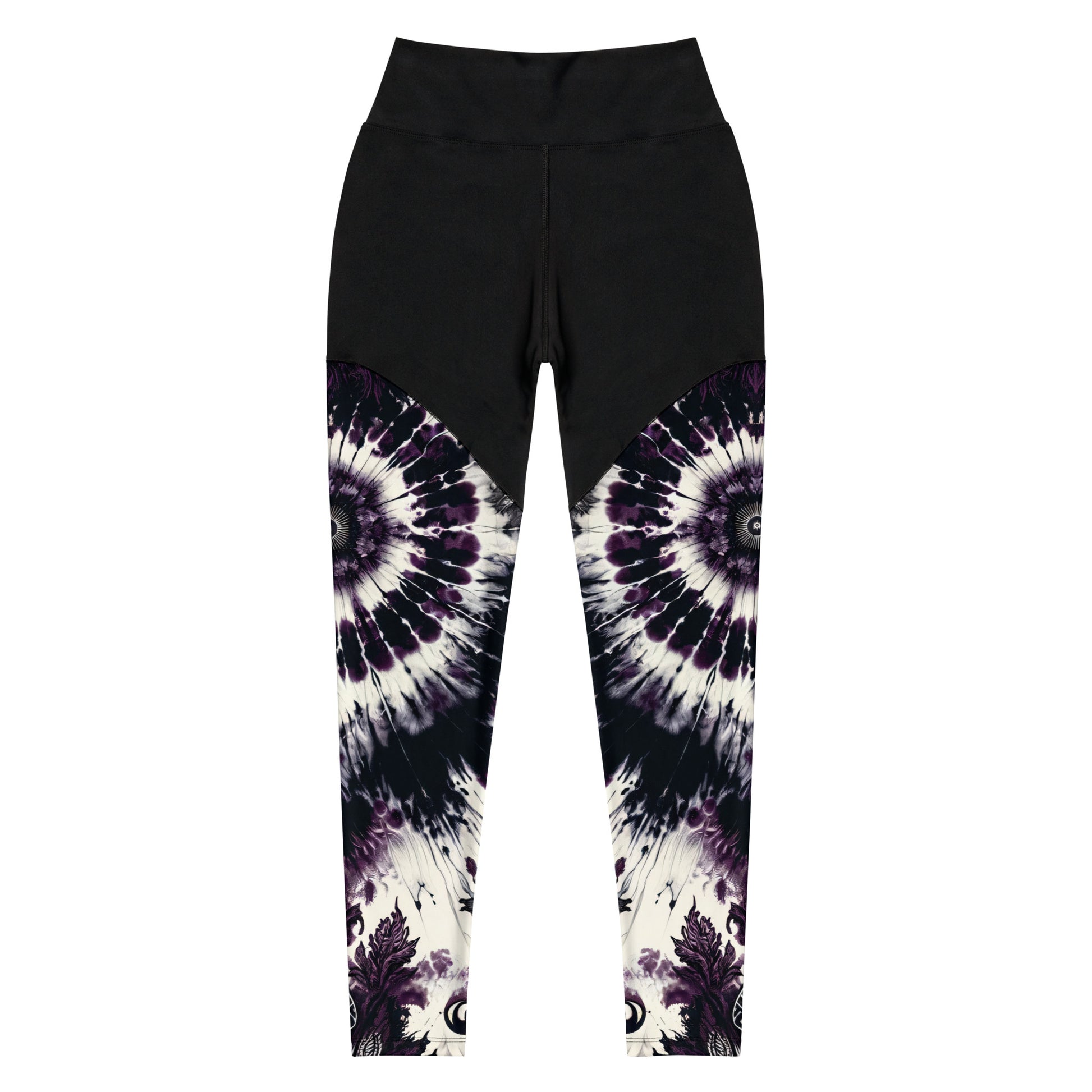 Sports Leggings Midnight Mauve - ErdeGora