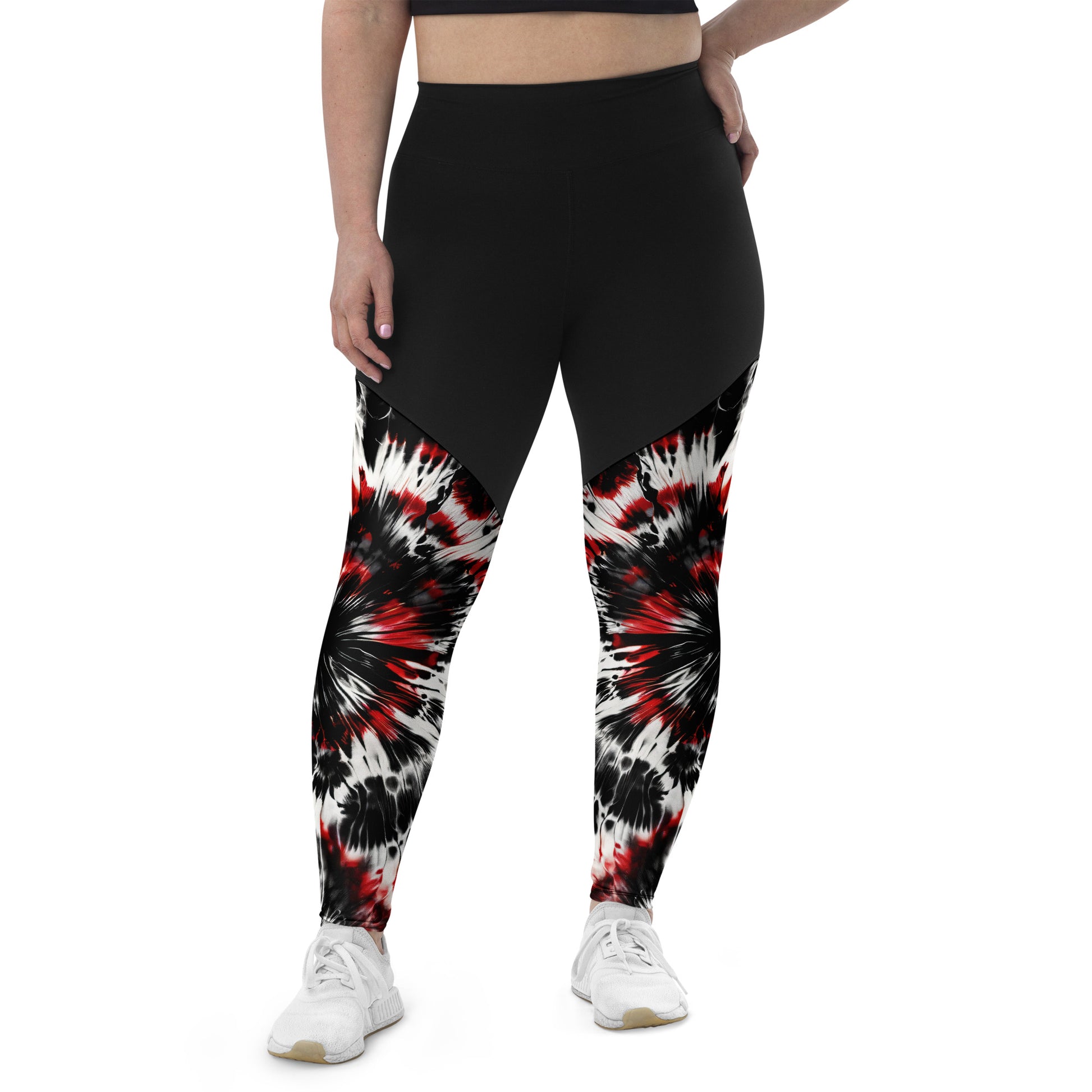 Sports Leggings Vampire's Veil - ErdeGora