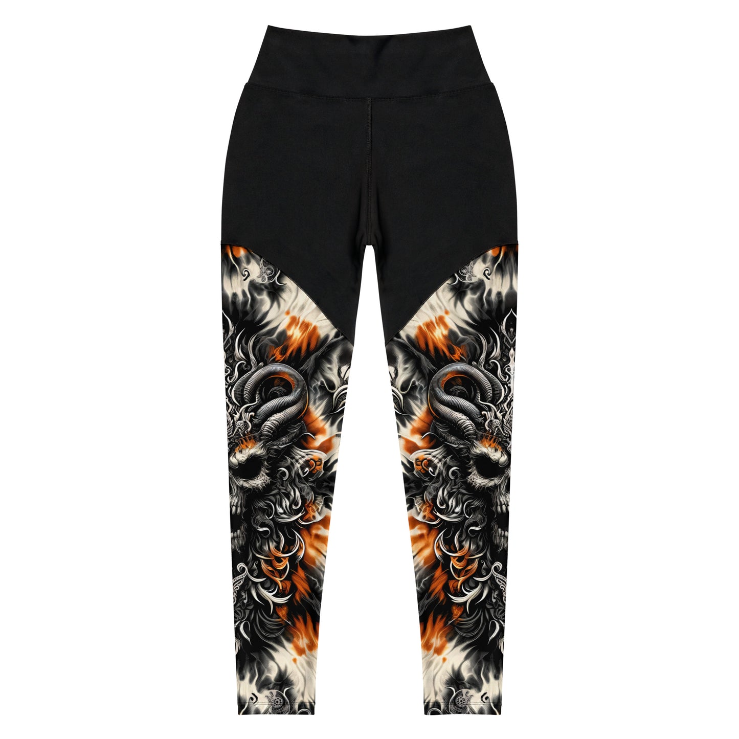 Sports Leggings Twilight Flame - ErdeGora