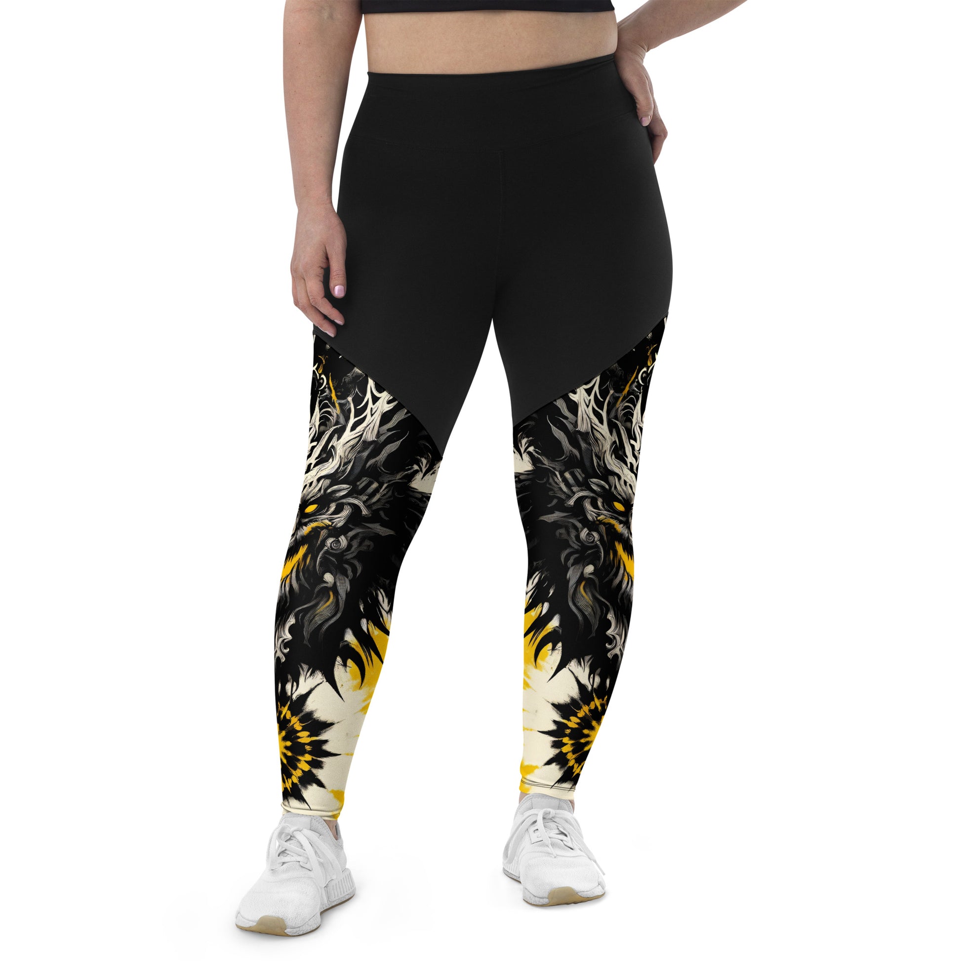 Sports Leggings Gilded Shadow - ErdeGora