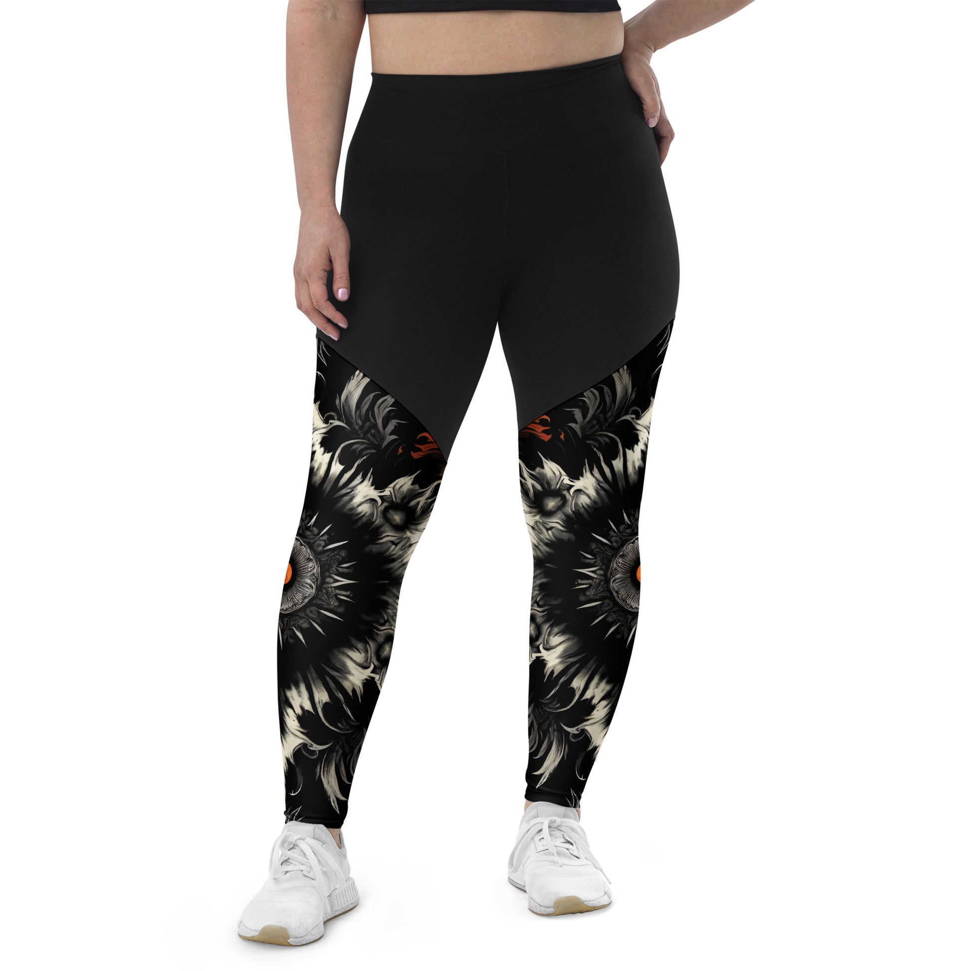 Sports Leggings Pumpkin Patch - ErdeGora