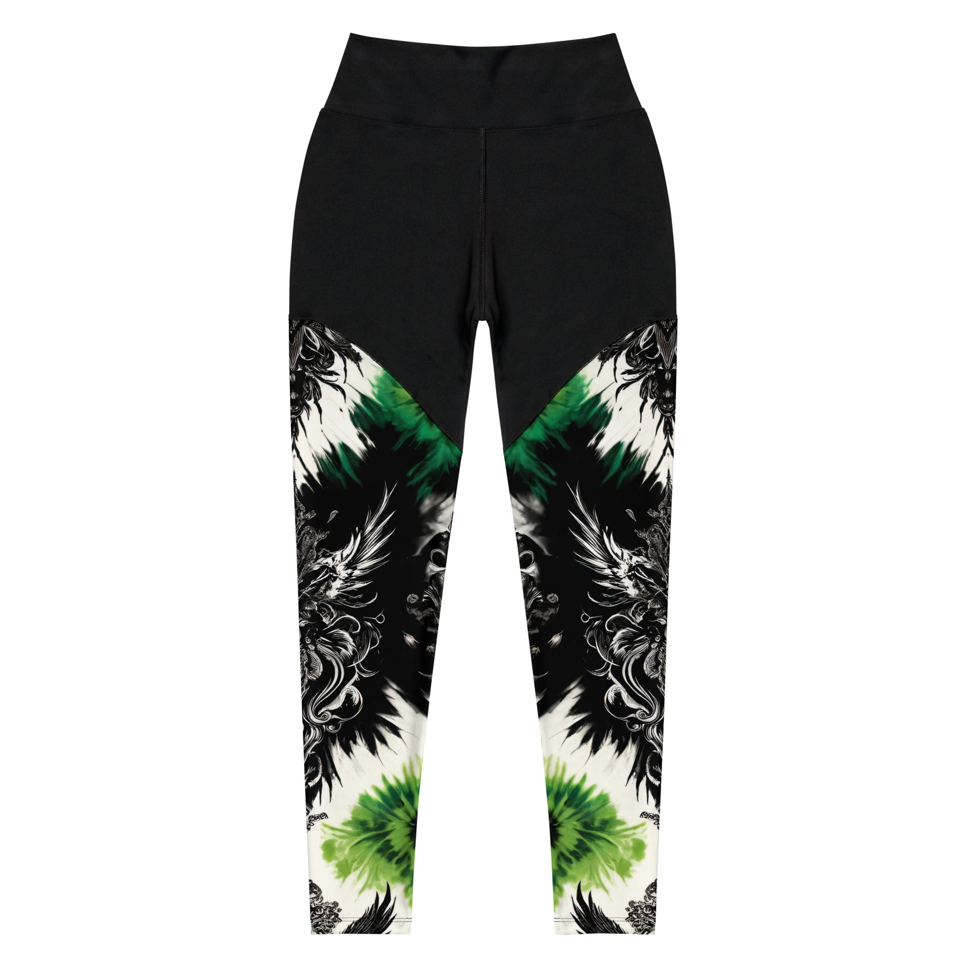 Sports Leggings Enchanted Emerald - ErdeGora