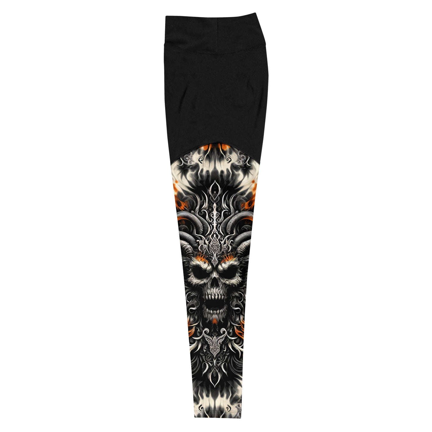 Sports Leggings Twilight Flame - ErdeGora