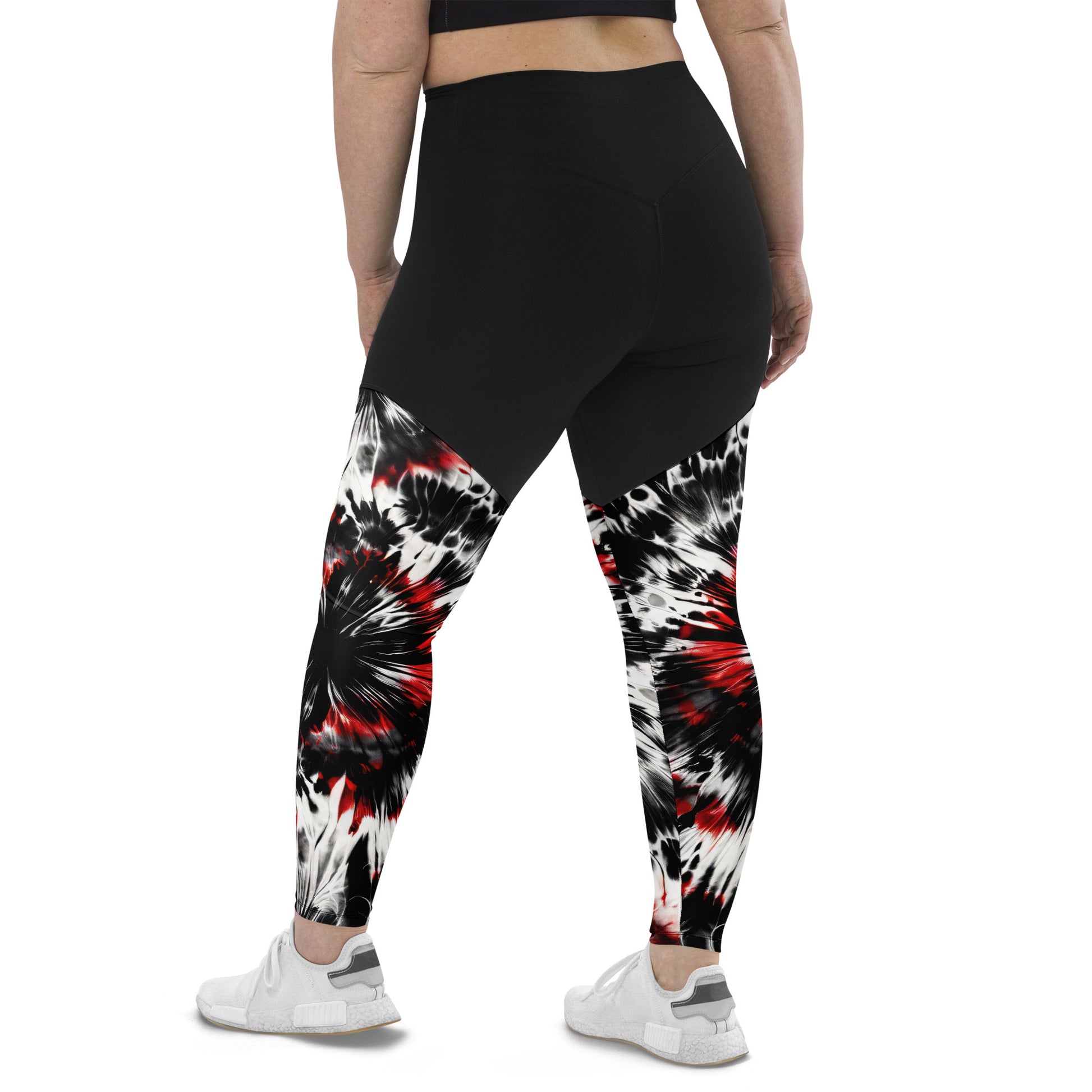 Sports Leggings Vampire's Veil - ErdeGora