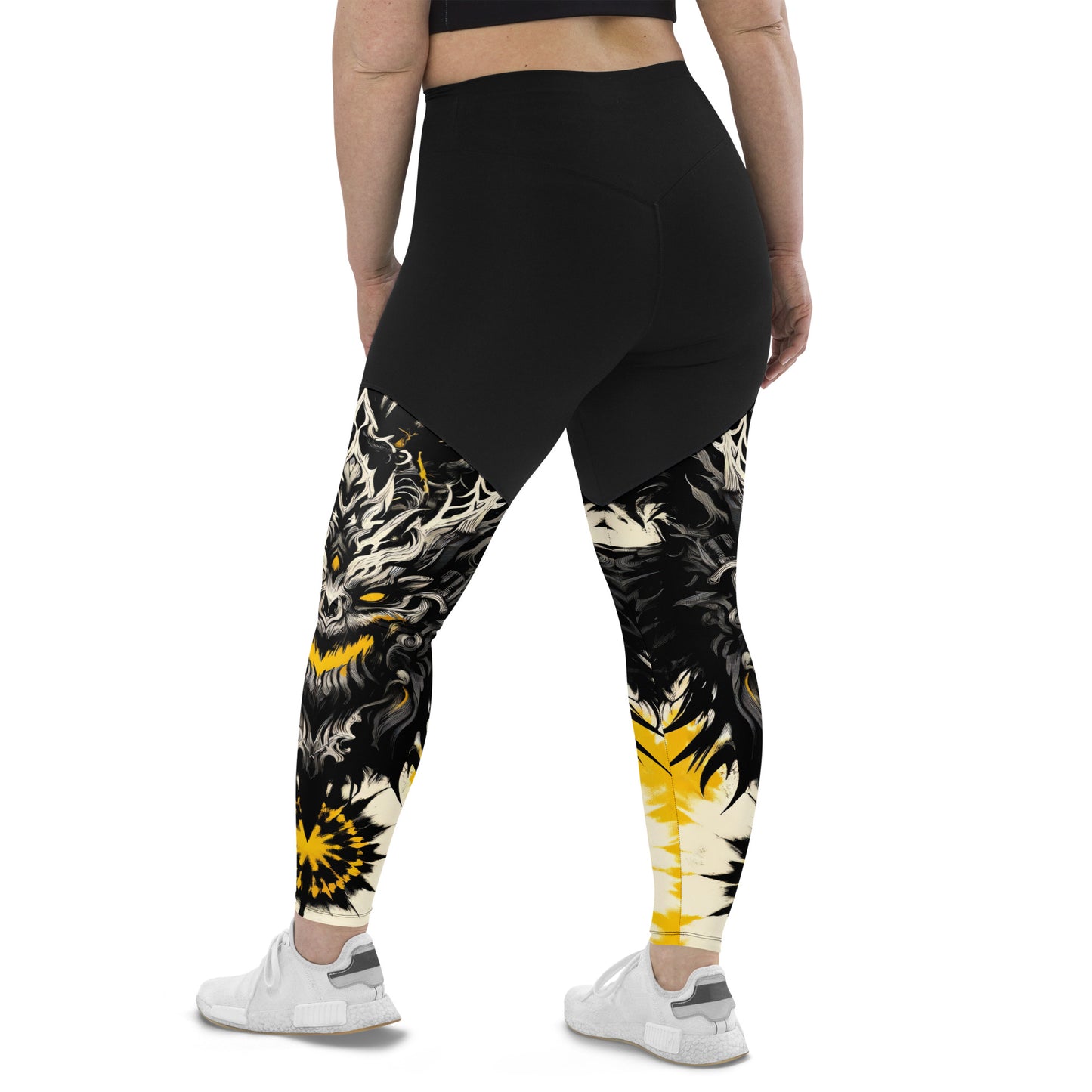 Sports Leggings Gilded Shadow - ErdeGora