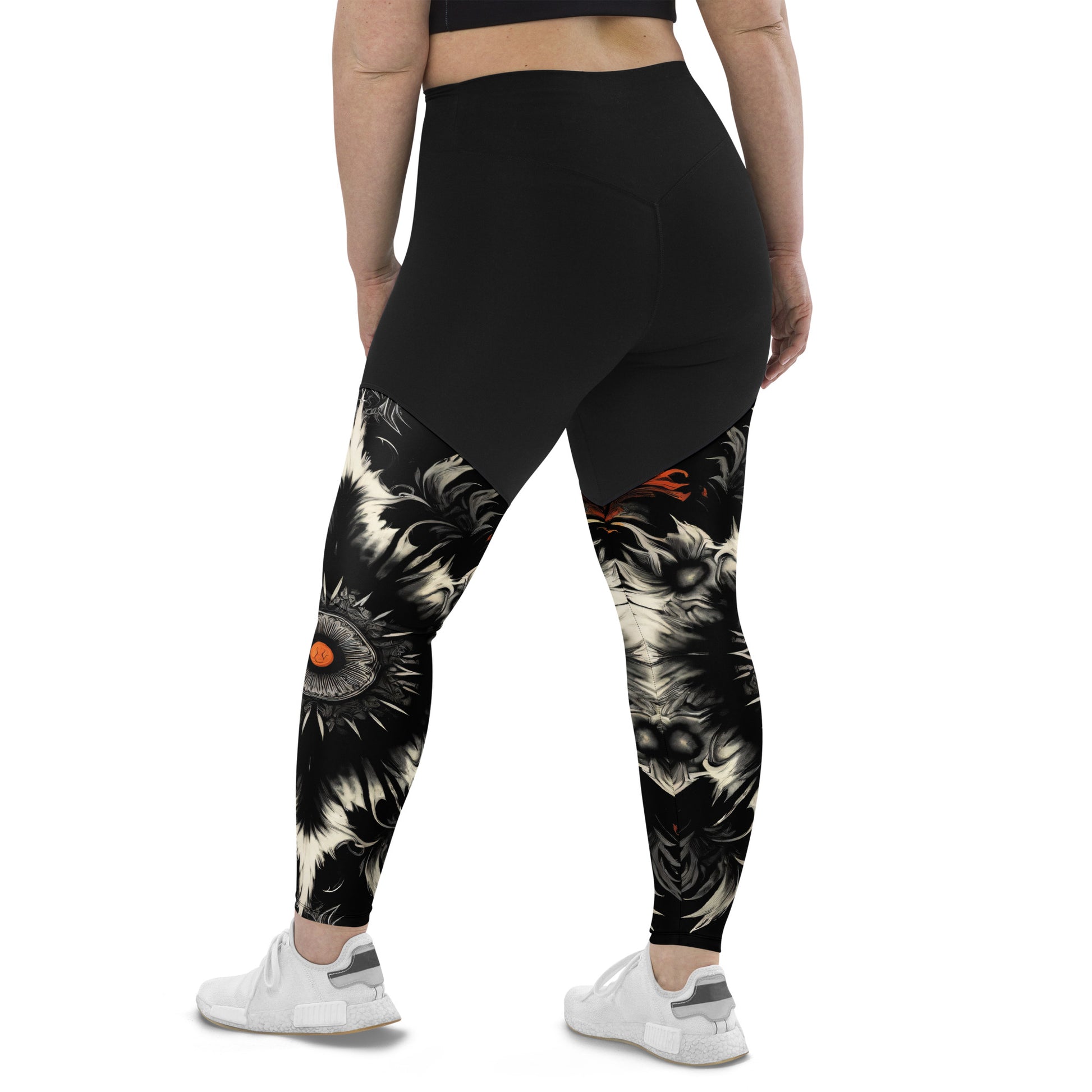 Sports Leggings Pumpkin Patch - ErdeGora