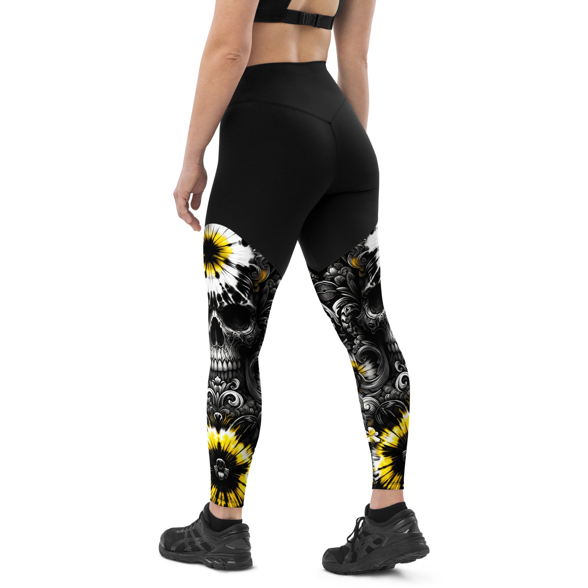 Sports Leggings Eclipse Spark - ErdeGora