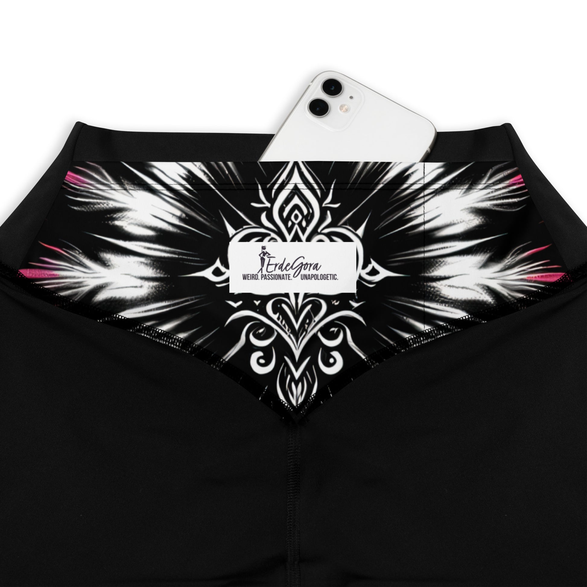 Sports Leggings Gothic Blossom - ErdeGora