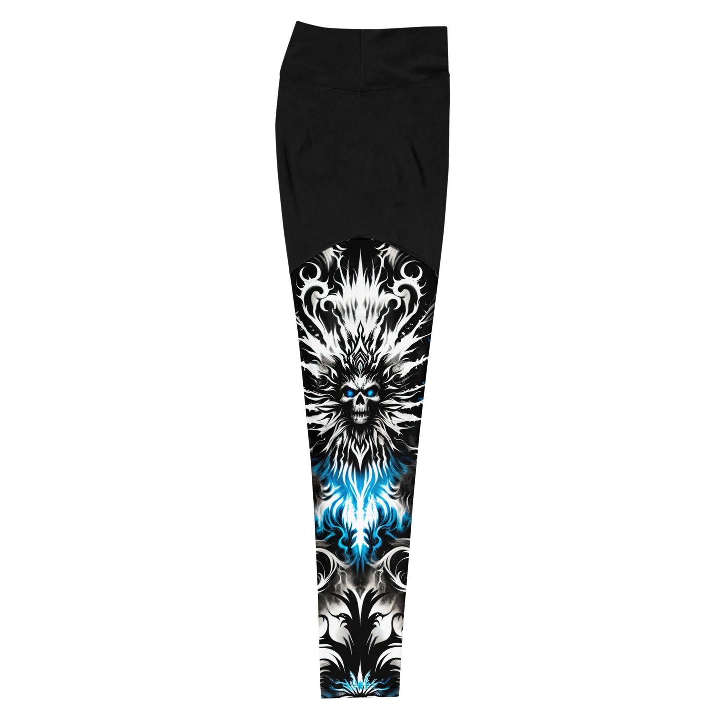 Sports Leggings Ghostly Glimmer - ErdeGora