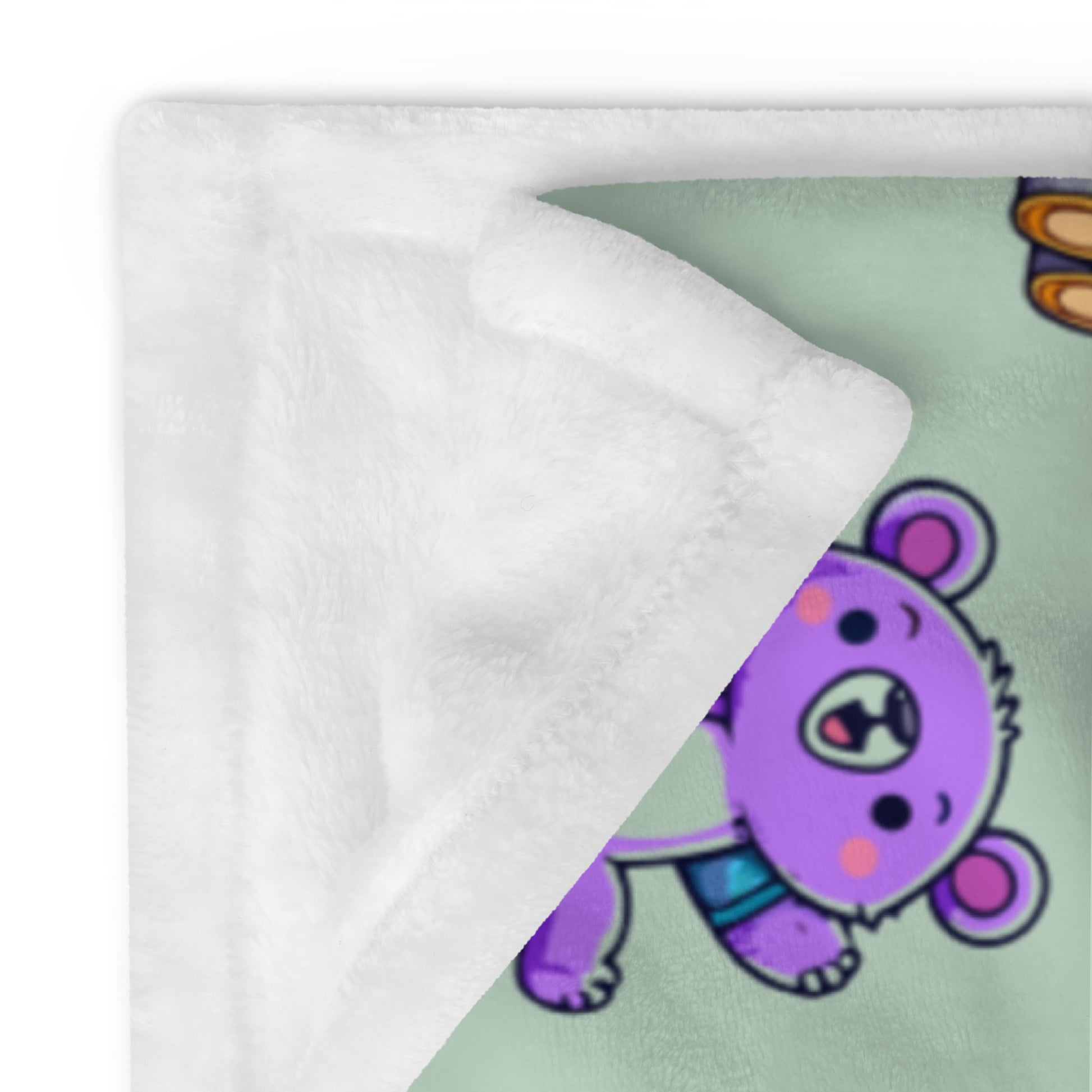 Throw Blanket Adventure Dream Bears - ErdeGora