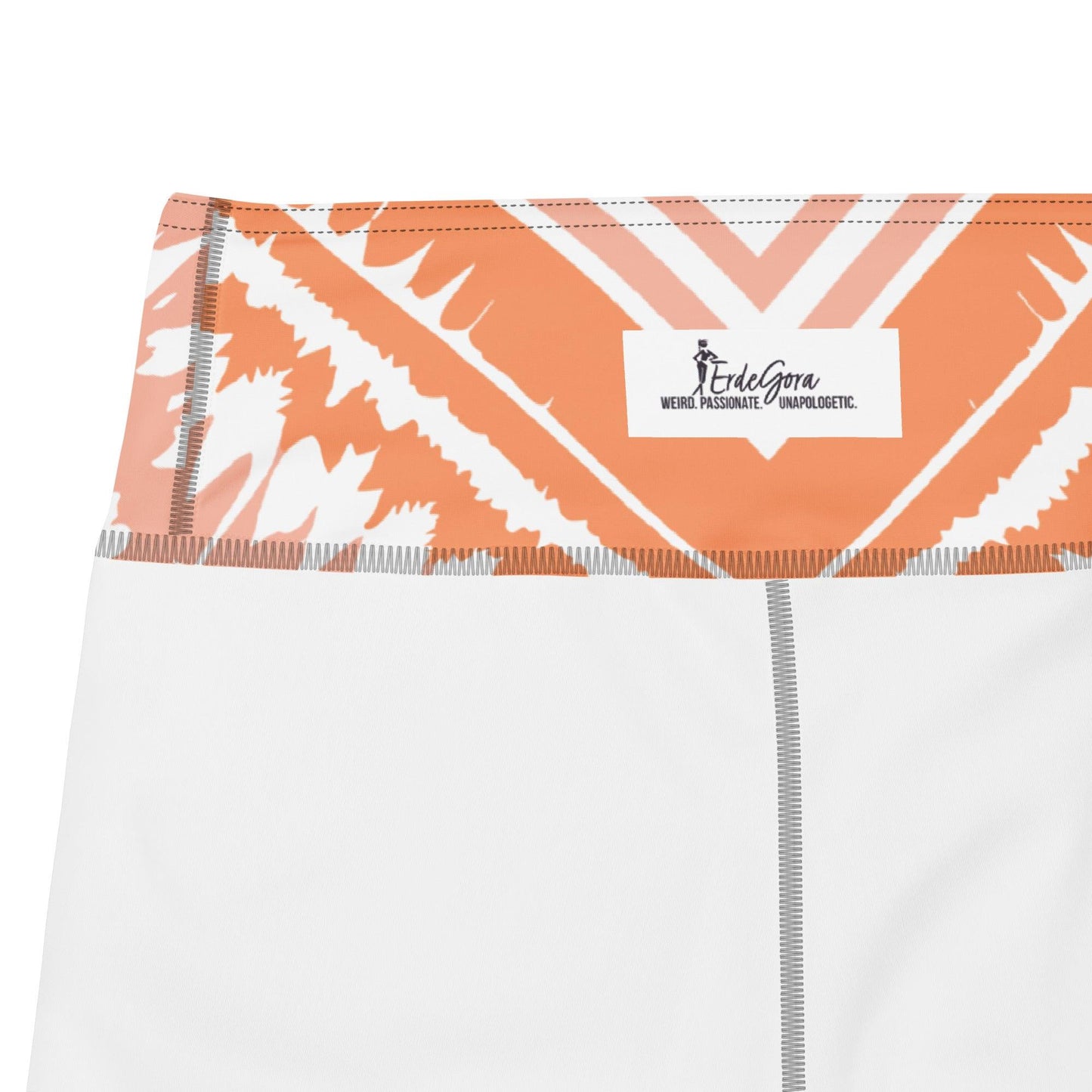 Tie-dye Yoga Shorts Peachy Blues - ErdeGora