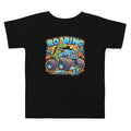 Toddler Short Sleeve Tee Roaring Into Three - ErdeGora