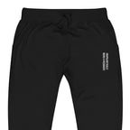 Unisex Fleece Sweatpants Embroidered Unapologetically Weird and Passionate - ErdeGora