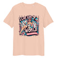 Organic Cotton T-shirt F World Visionary - ErdeGora