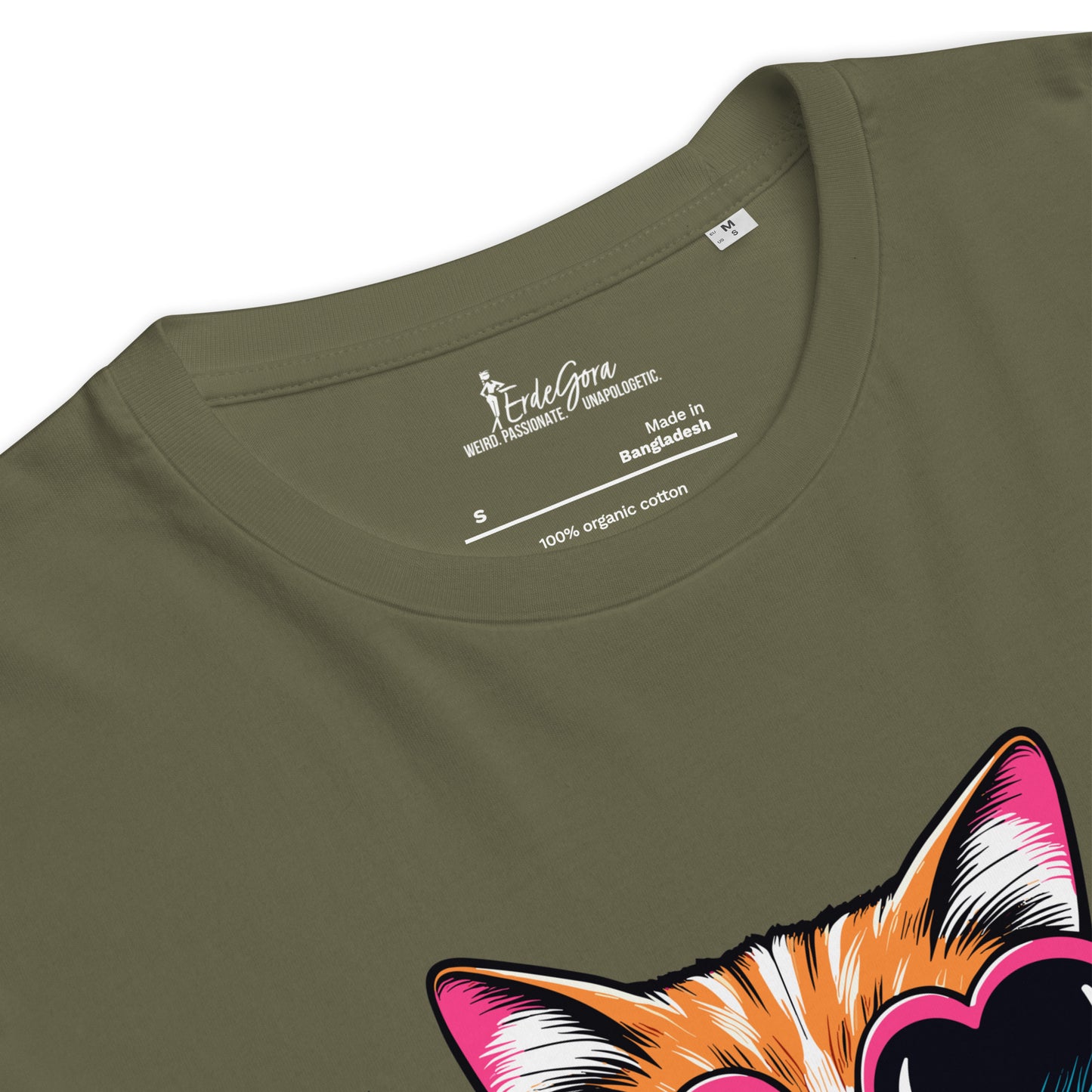 Personalize it! Unisex Organic Cotton T-shirt Move In Invitation - ErdeGora